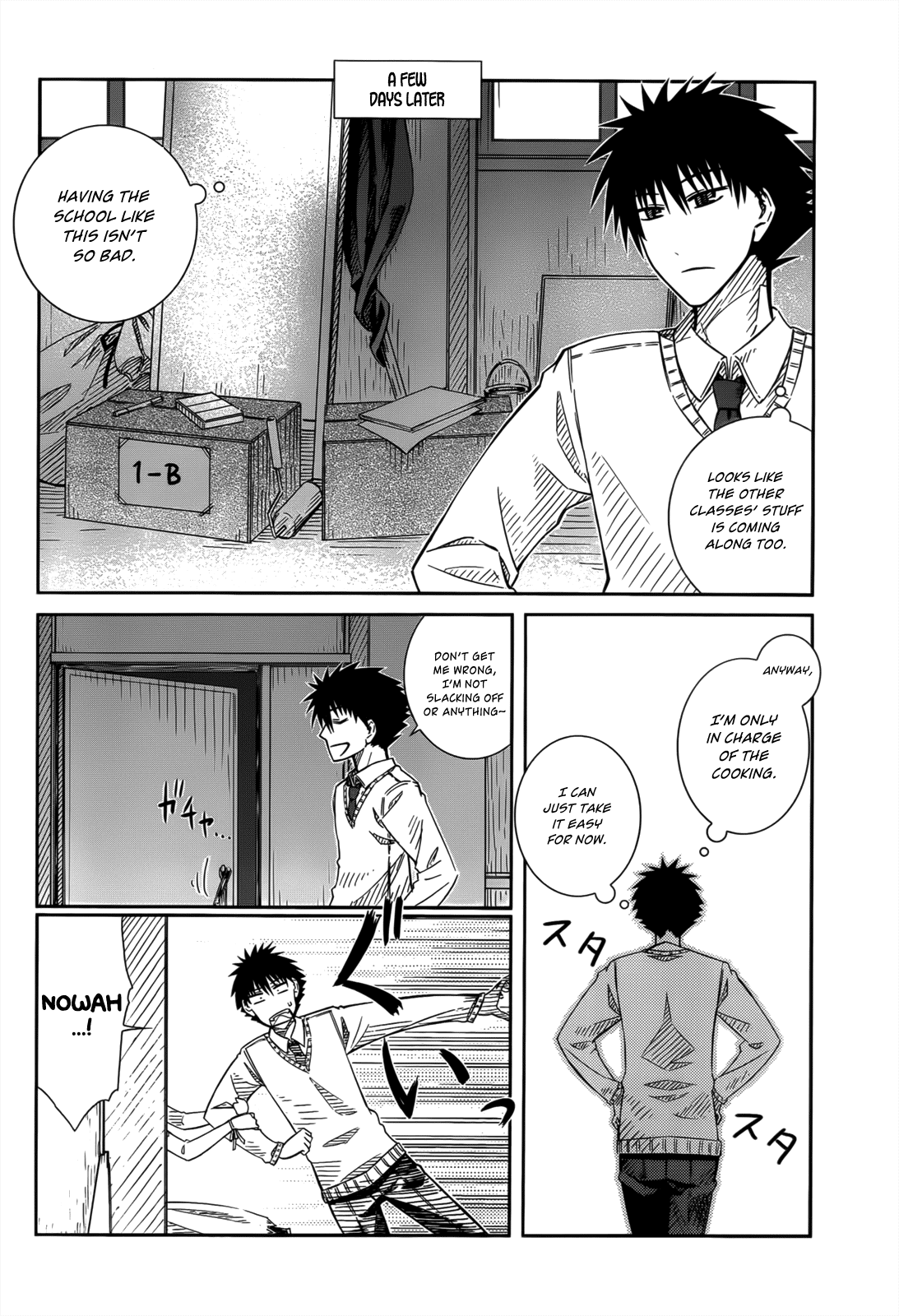 Prunus Girl Chapter 27 page 4 - Chapter 27: Crossdressing Maids Huge Special Service Day?