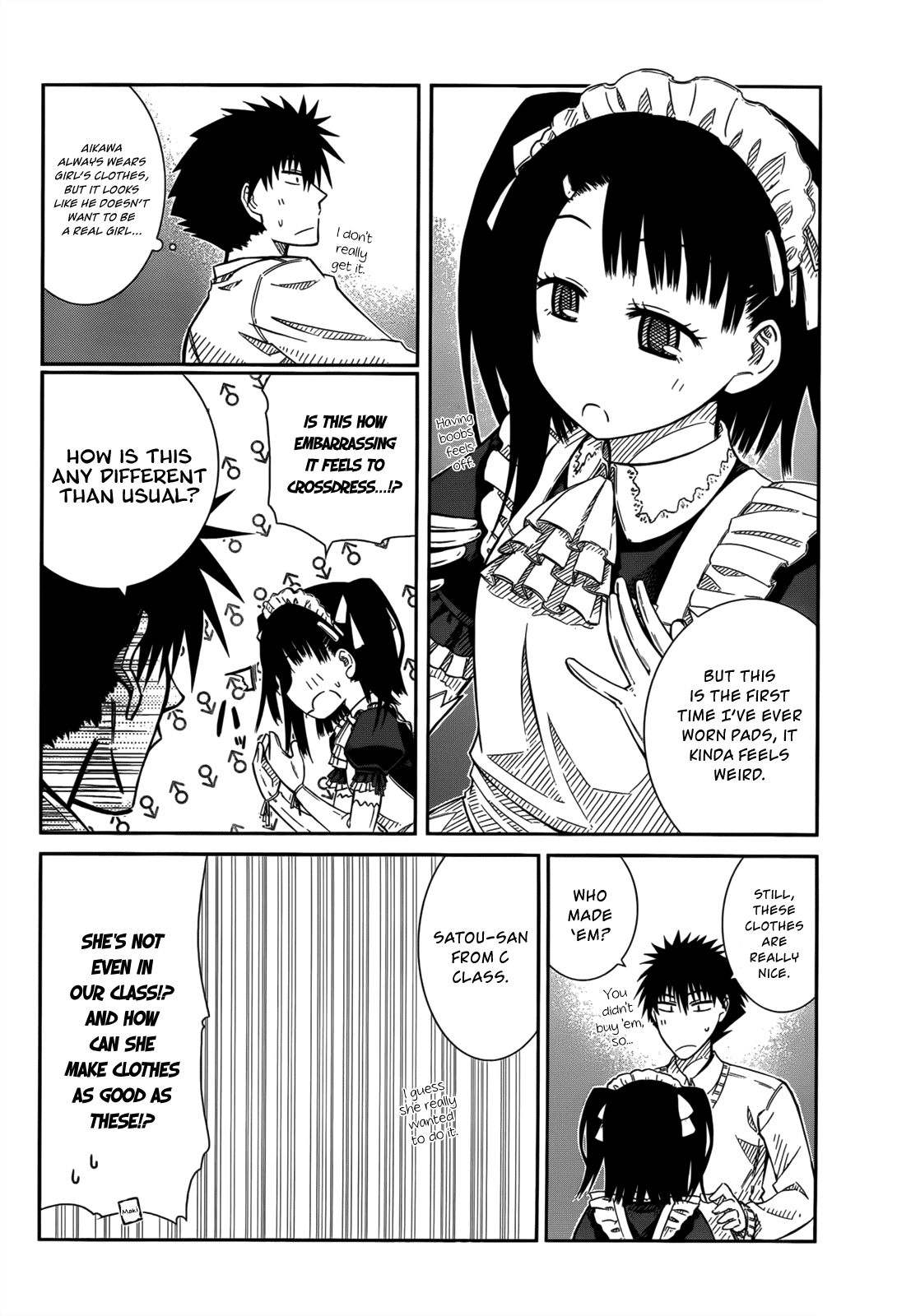 Prunus Girl Chapter 27 page 8 - Chapter 27: Crossdressing Maids Huge Special Service Day?