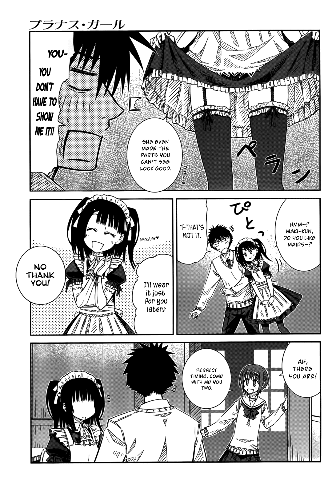 Prunus Girl Chapter 27 page 9 - Chapter 27: Crossdressing Maids Huge Special Service Day?