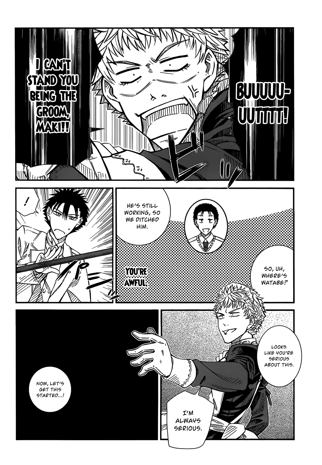 Prunus Girl Chapter 29 page 16 - Chapter 29: A Heated Chase! The Festival Wedding Run? Part I