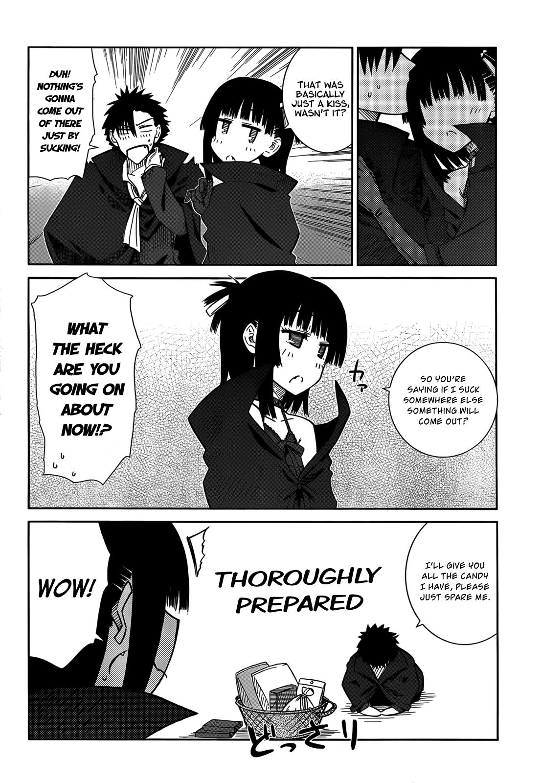 Prunus Girl Chapter 32.5 page 4 - Chapter 32.5: Trick Or Treat?