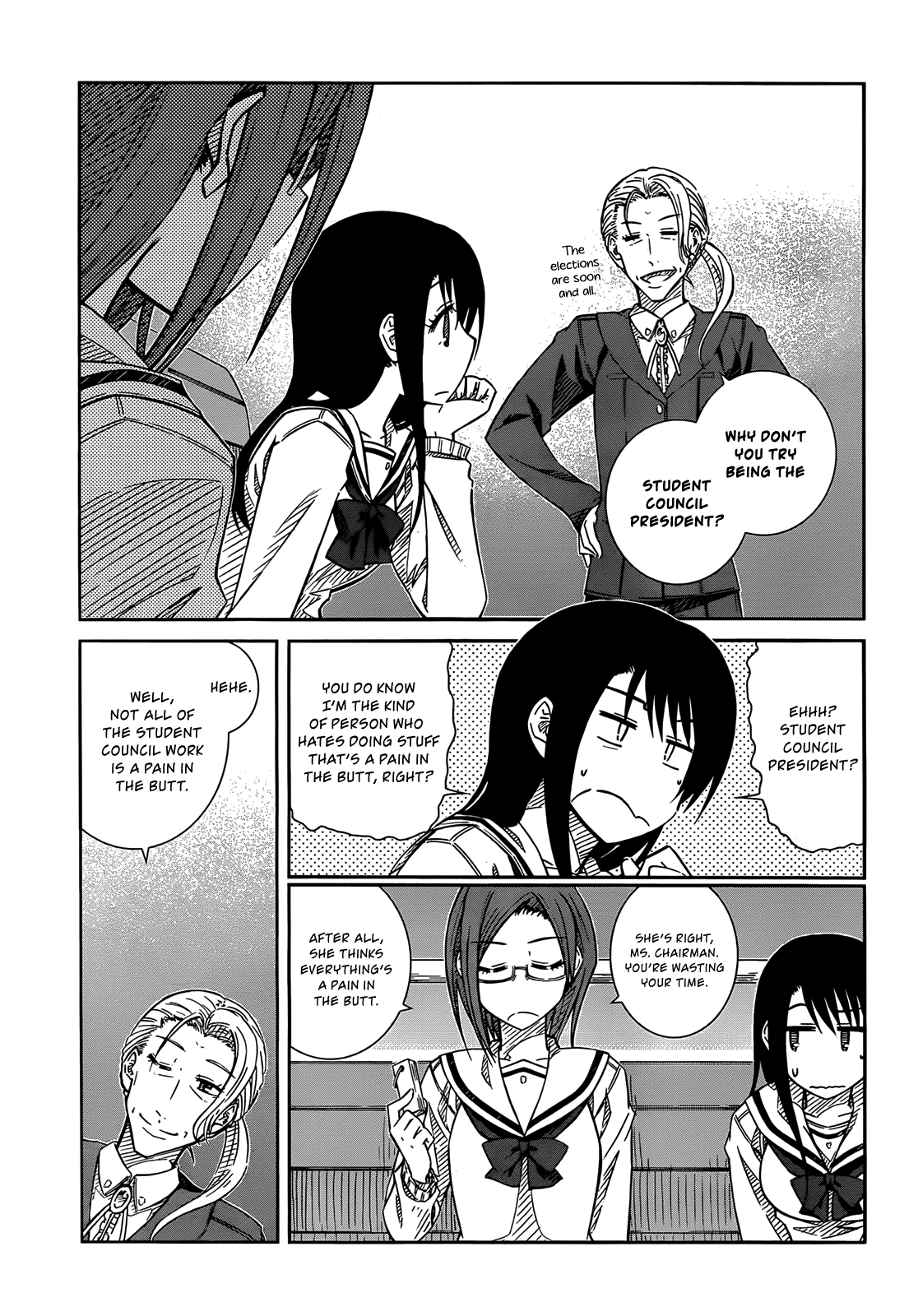 Prunus Girl Chapter 32 page 11 - Chapter 32: Midorinohka's Alumni's Histories?