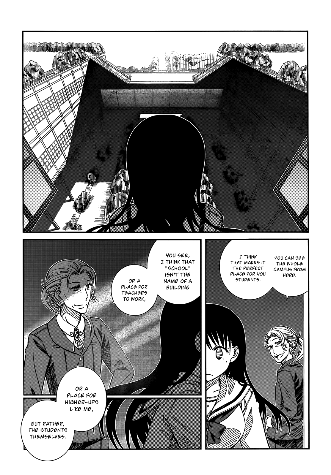 Prunus Girl Chapter 32 page 13 - Chapter 32: Midorinohka's Alumni's Histories?
