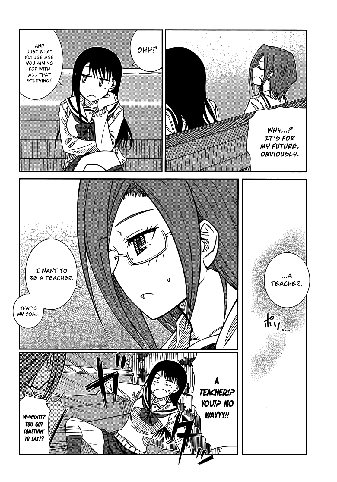 Prunus Girl Chapter 32 page 8 - Chapter 32: Midorinohka's Alumni's Histories?