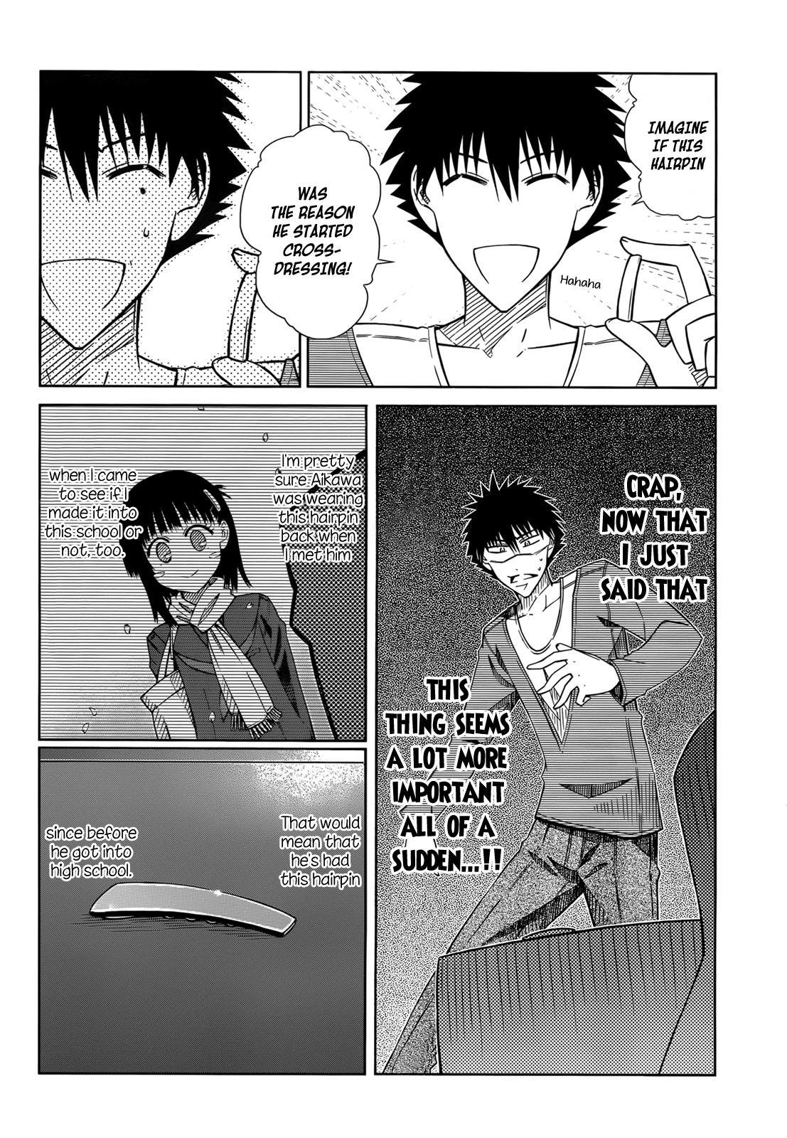 Prunus Girl Chapter 33 page 4 - Chapter 33: The Secret Behind Aikawa's "Thing"?