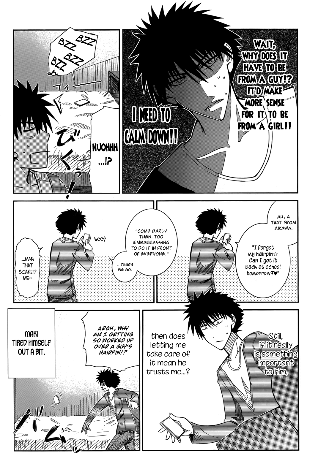Prunus Girl Chapter 33 page 6 - Chapter 33: The Secret Behind Aikawa's "Thing"?
