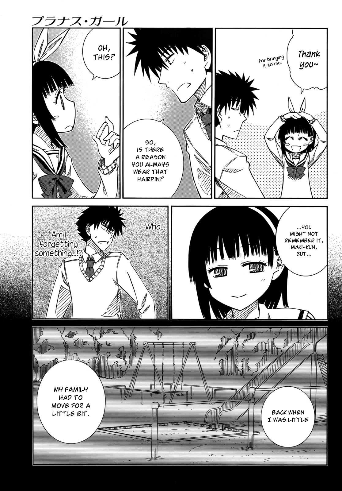Prunus Girl Chapter 33 page 9 - Chapter 33: The Secret Behind Aikawa's "Thing"?
