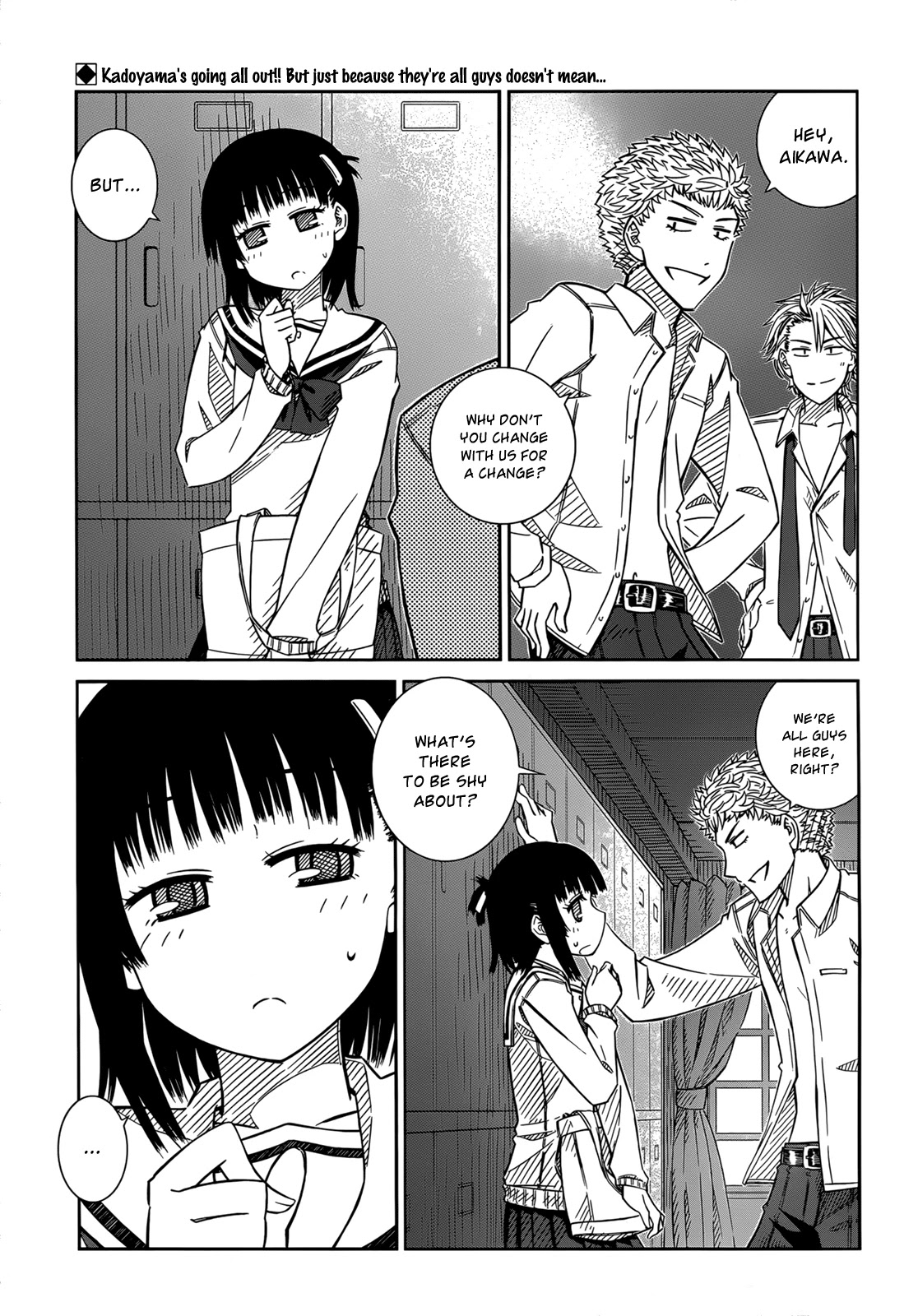 Prunus Girl Chapter 34 page 1 - Chapter 34: What If A Cross-Dressing Boy Tried Being A Manager?