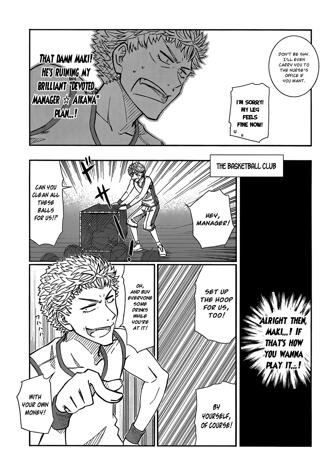 Prunus Girl Chapter 34 page 13 - Chapter 34: What If A Cross-Dressing Boy Tried Being A Manager?