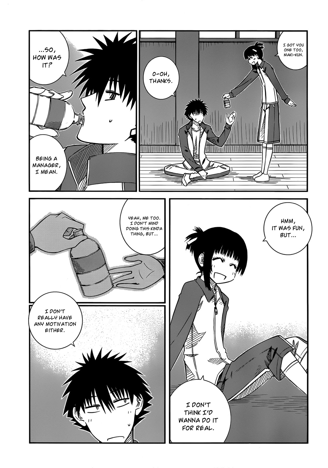 Prunus Girl Chapter 34 page 17 - Chapter 34: What If A Cross-Dressing Boy Tried Being A Manager?