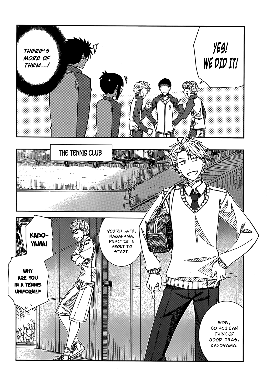 Prunus Girl Chapter 34 page 6 - Chapter 34: What If A Cross-Dressing Boy Tried Being A Manager?
