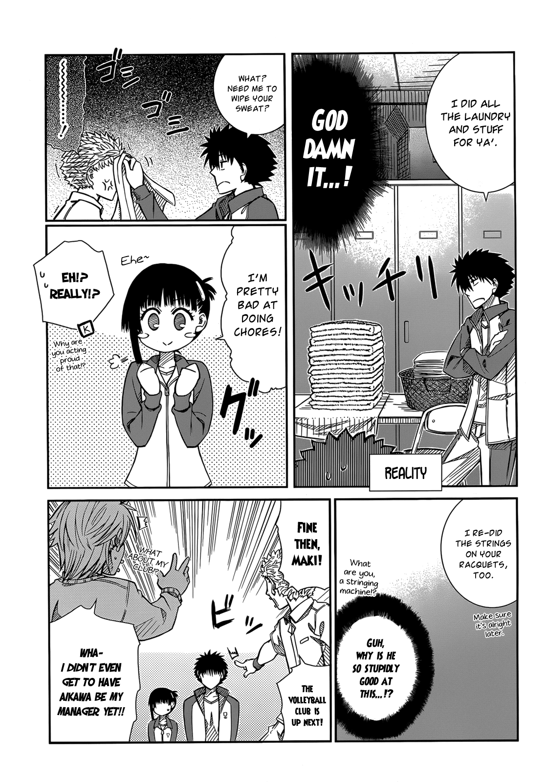 Prunus Girl Chapter 34 page 9 - Chapter 34: What If A Cross-Dressing Boy Tried Being A Manager?