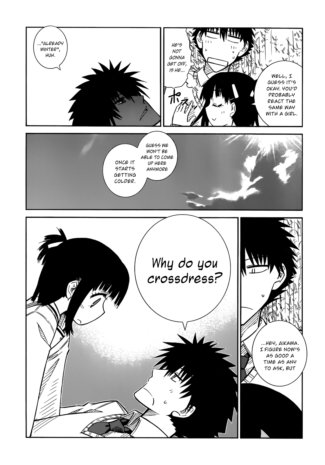 Prunus Girl Chapter 35 page 11 - Chapter 35: The Reason Aikawa Started?