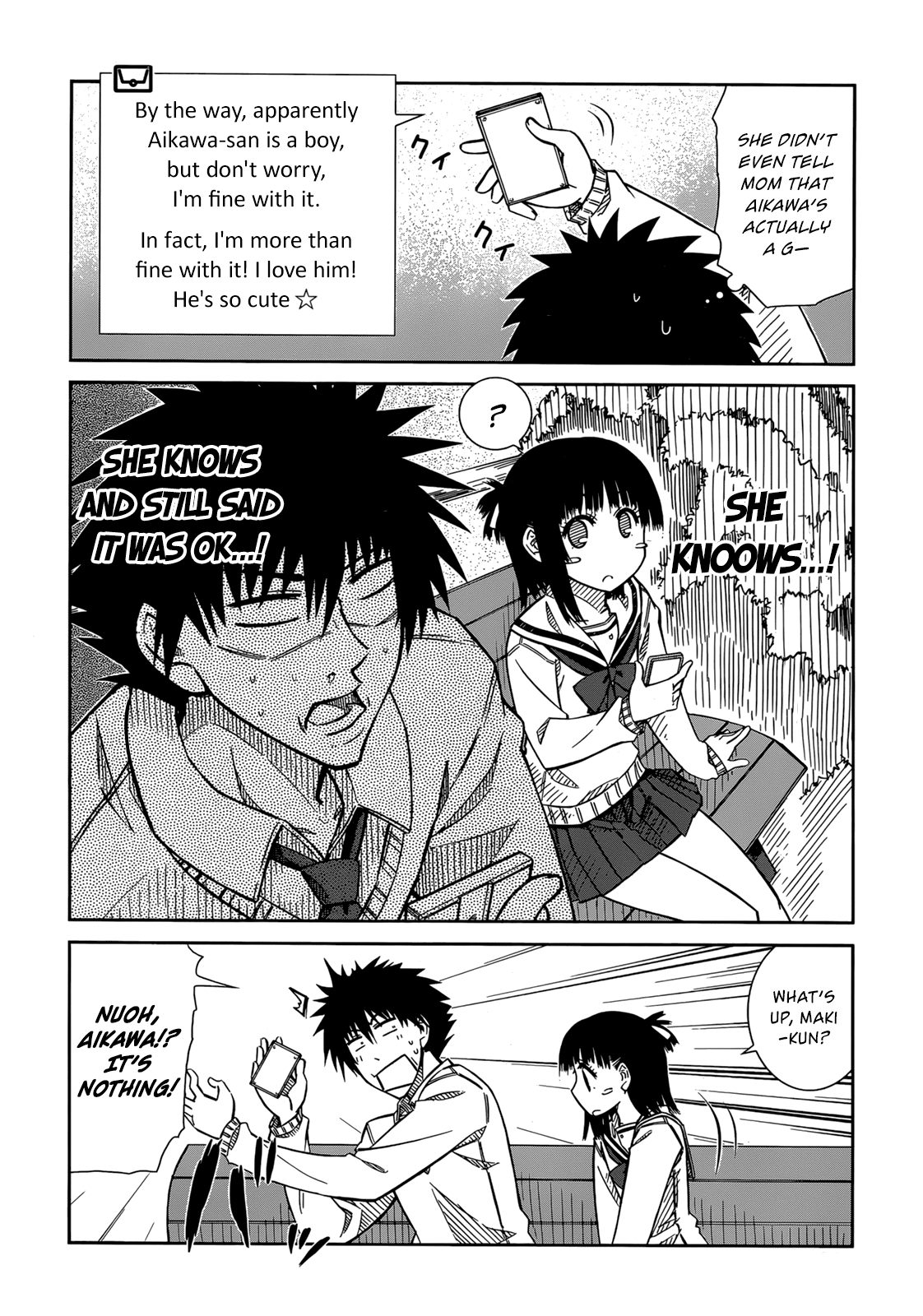 Prunus Girl Chapter 35 page 4 - Chapter 35: The Reason Aikawa Started?