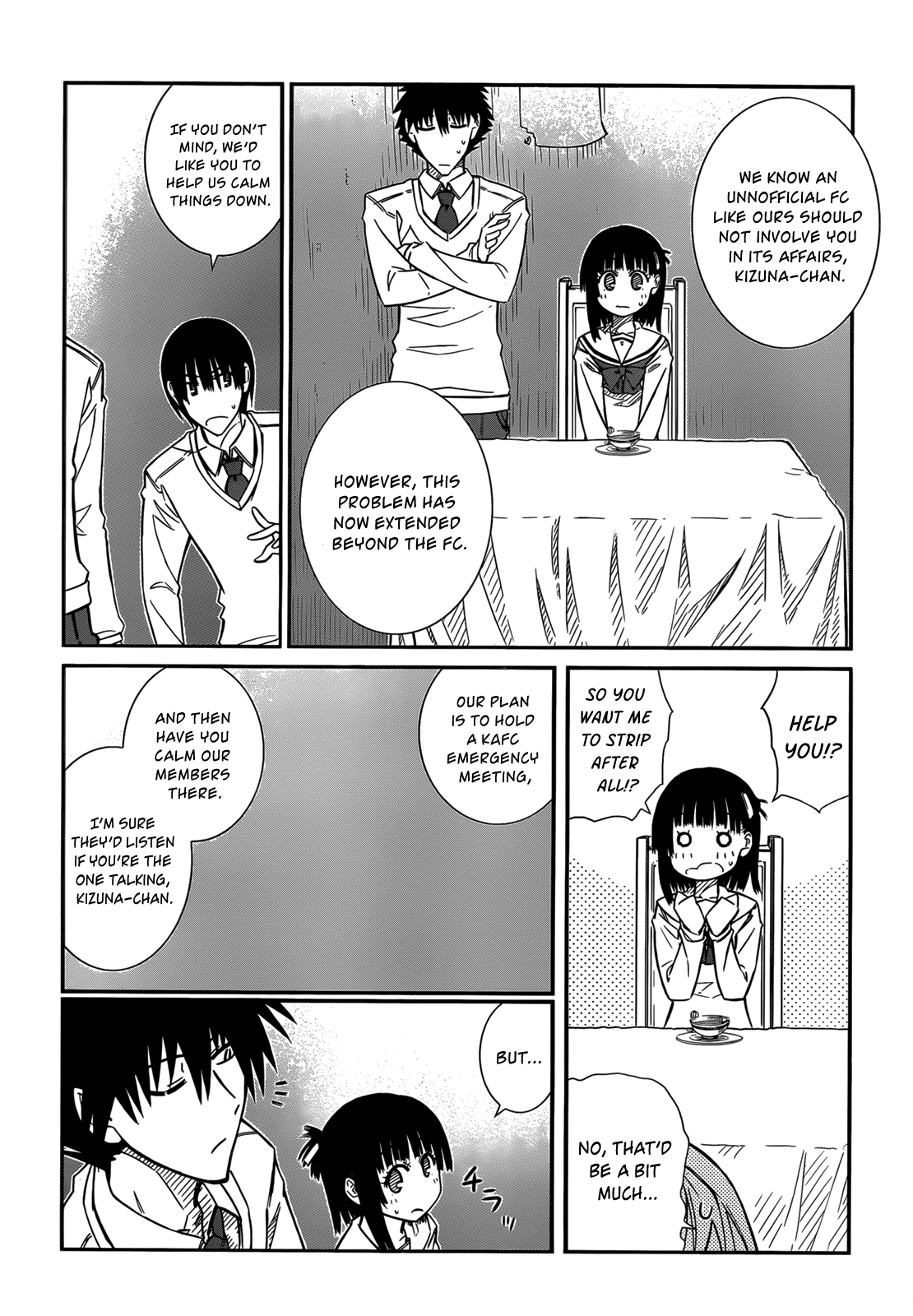 Prunus Girl Chapter 37 page 12 - Chapter 37: The KAFC's Revolution
