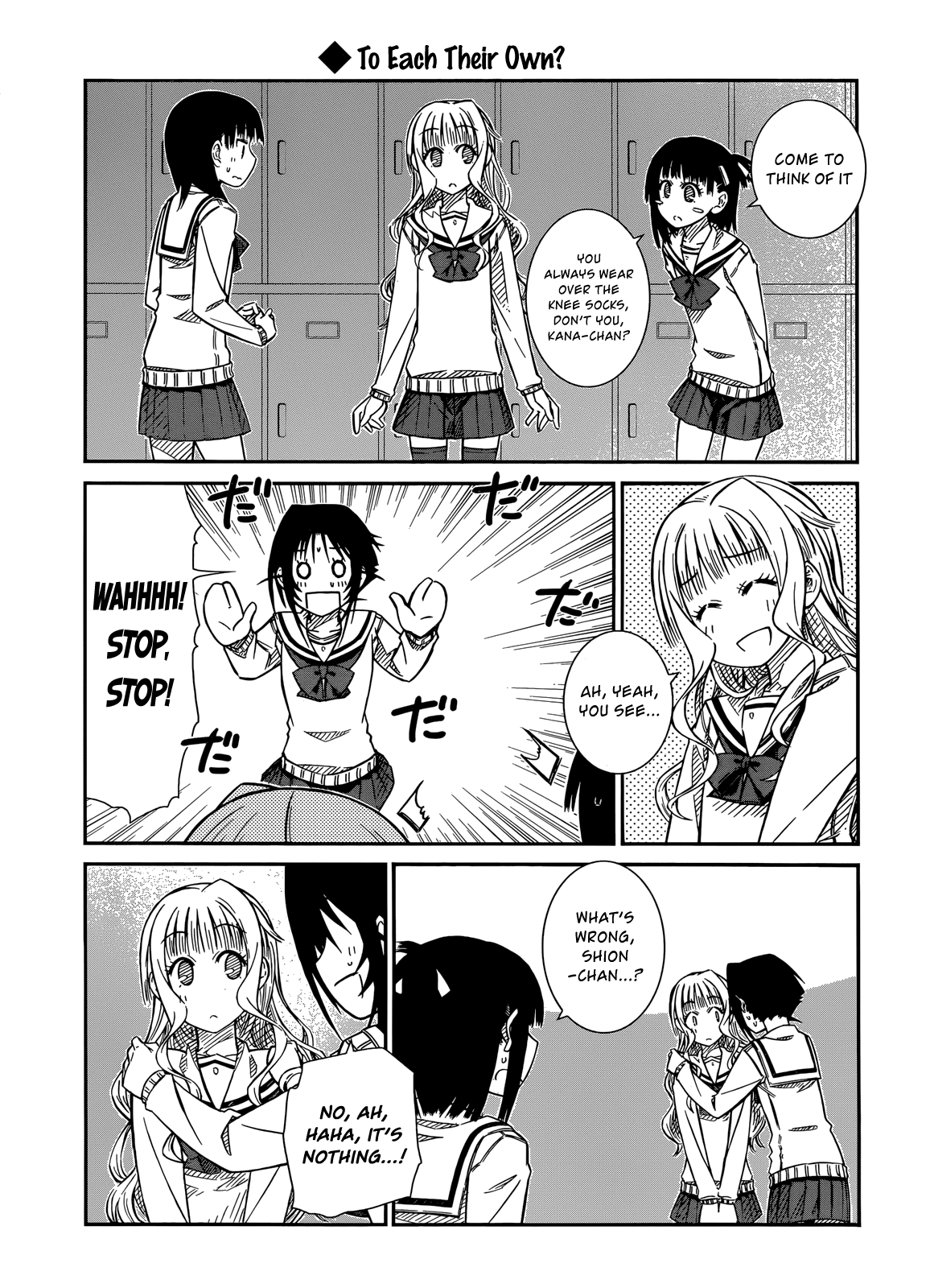 Prunus Girl Chapter 38 page 11 - Chapter 38: Girls, Girls, Girls?