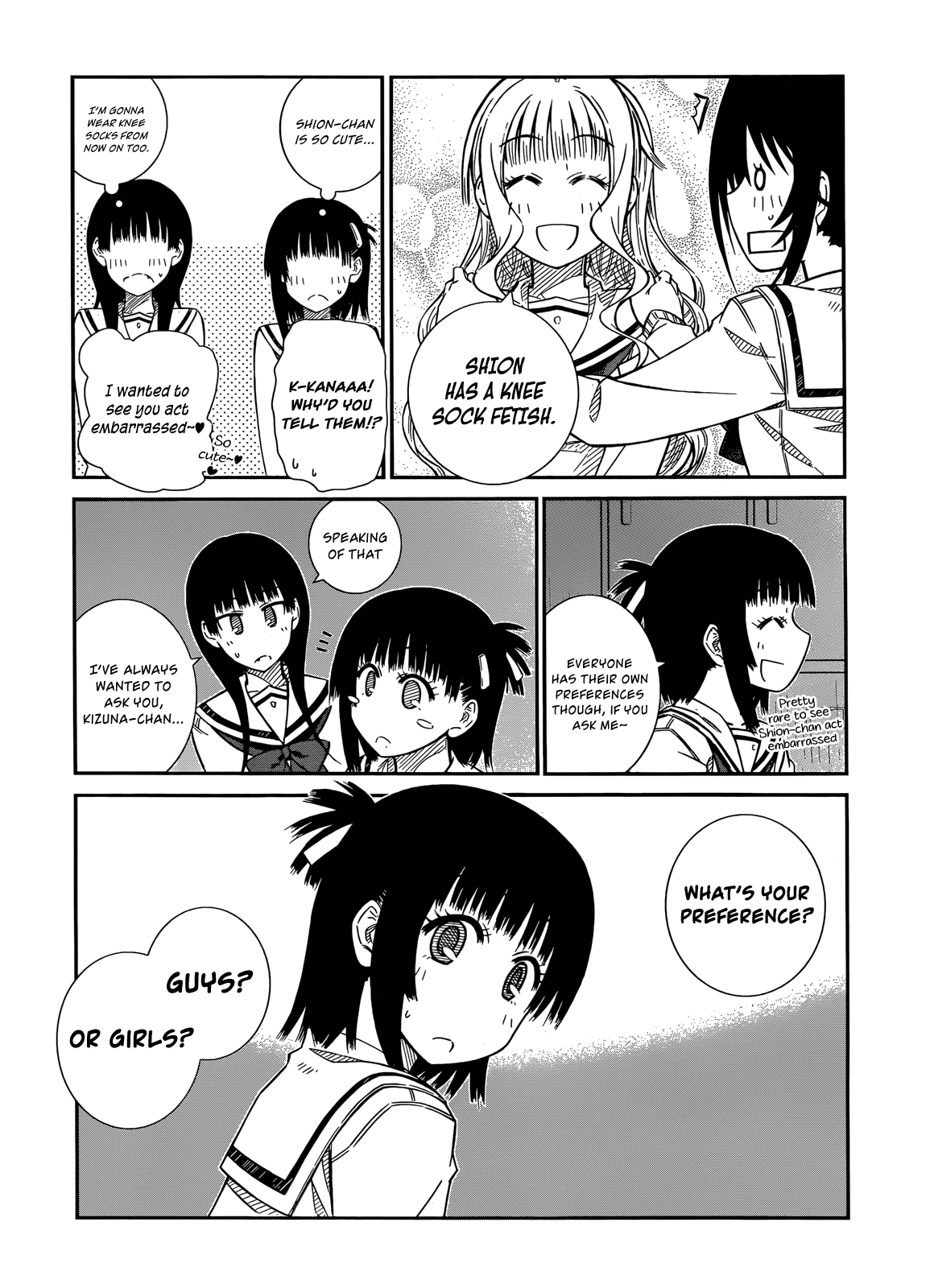 Prunus Girl Chapter 38 page 12 - Chapter 38: Girls, Girls, Girls?