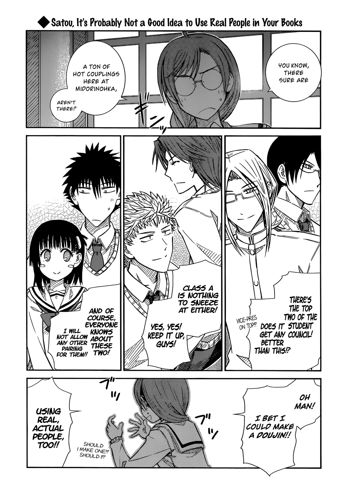 Prunus Girl Chapter 38 page 3 - Chapter 38: Girls, Girls, Girls?