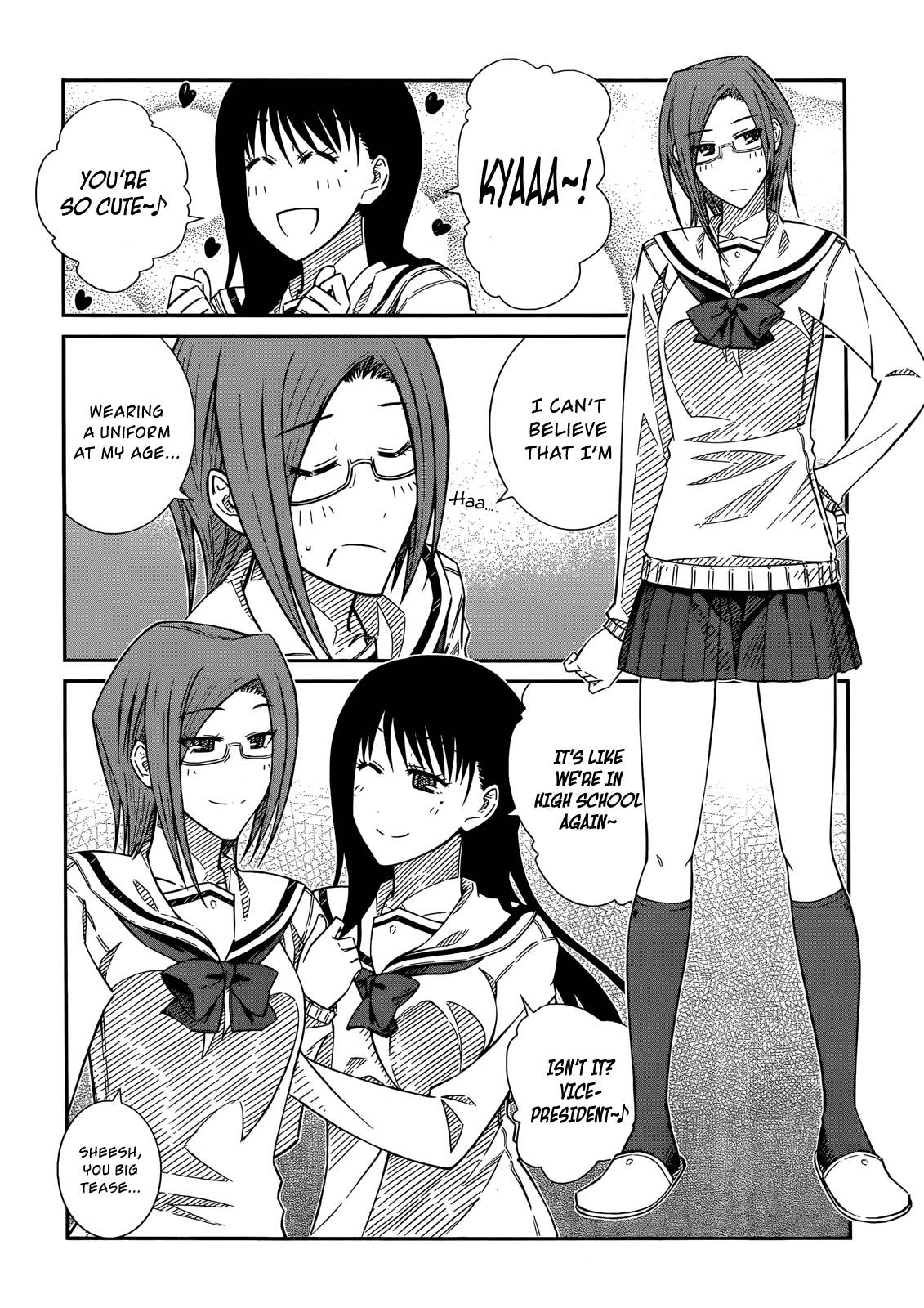 Prunus Girl Chapter 38 page 8 - Chapter 38: Girls, Girls, Girls?
