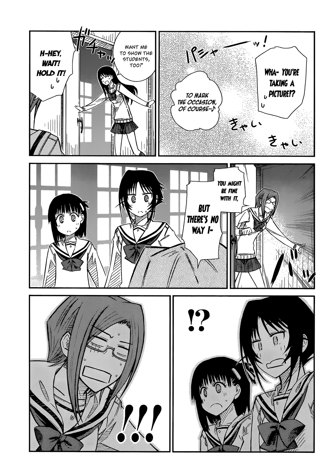 Prunus Girl Chapter 38 page 9 - Chapter 38: Girls, Girls, Girls?