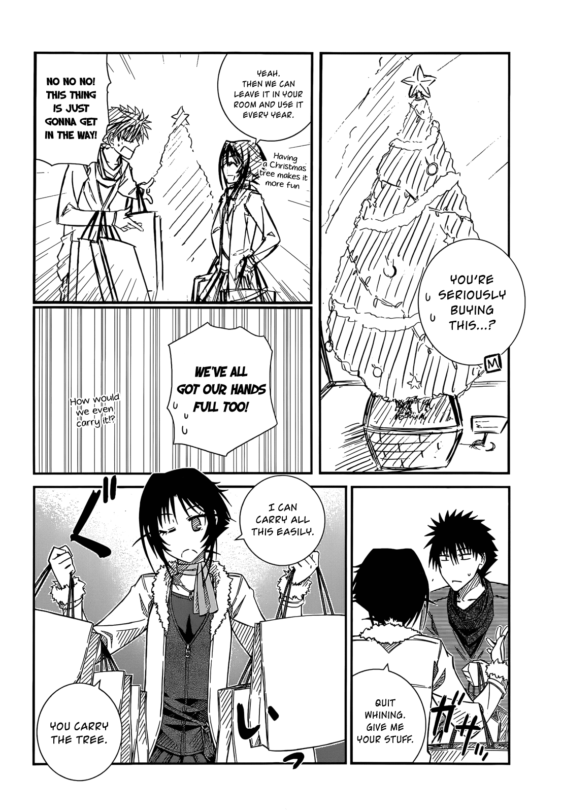 Prunus Girl Chapter 39 page 10 - Chapter 39: A Christmas Party With Everyone? Part I