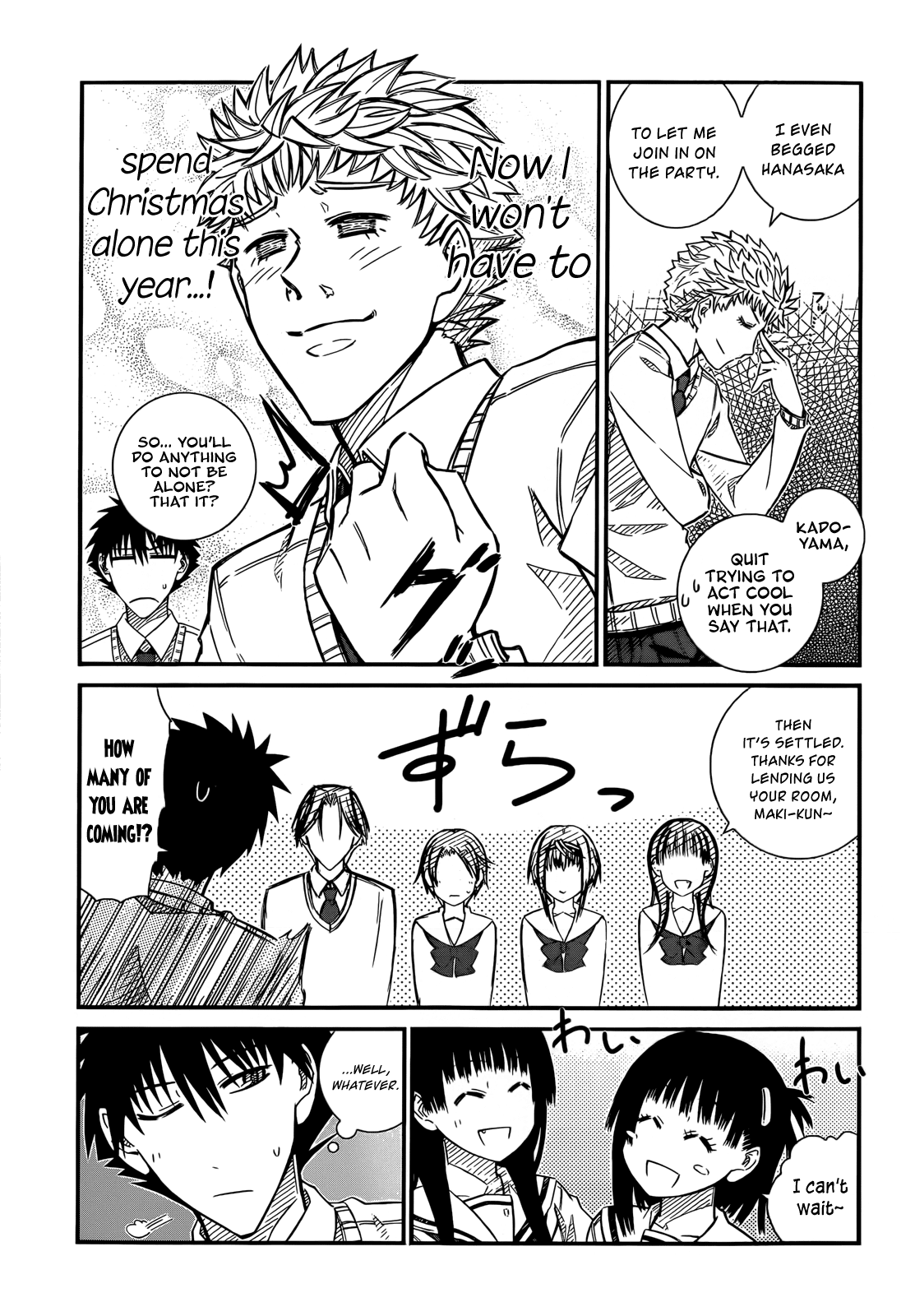 Prunus Girl Chapter 39 page 5 - Chapter 39: A Christmas Party With Everyone? Part I