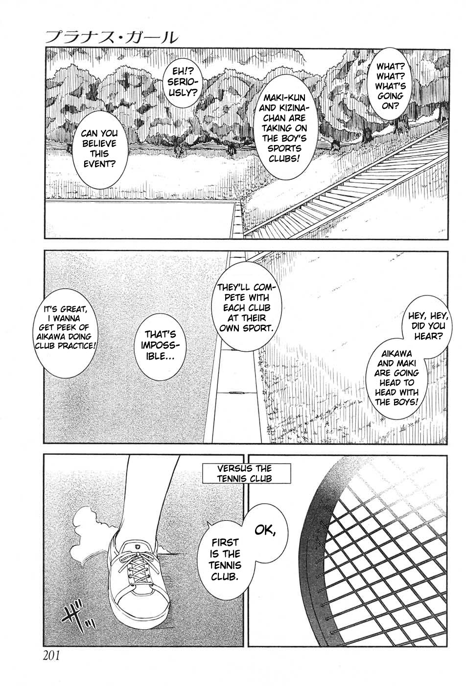 Prunus Girl Chapter 4 page 10 - Chapter 4: Club Recruitment Interception War?