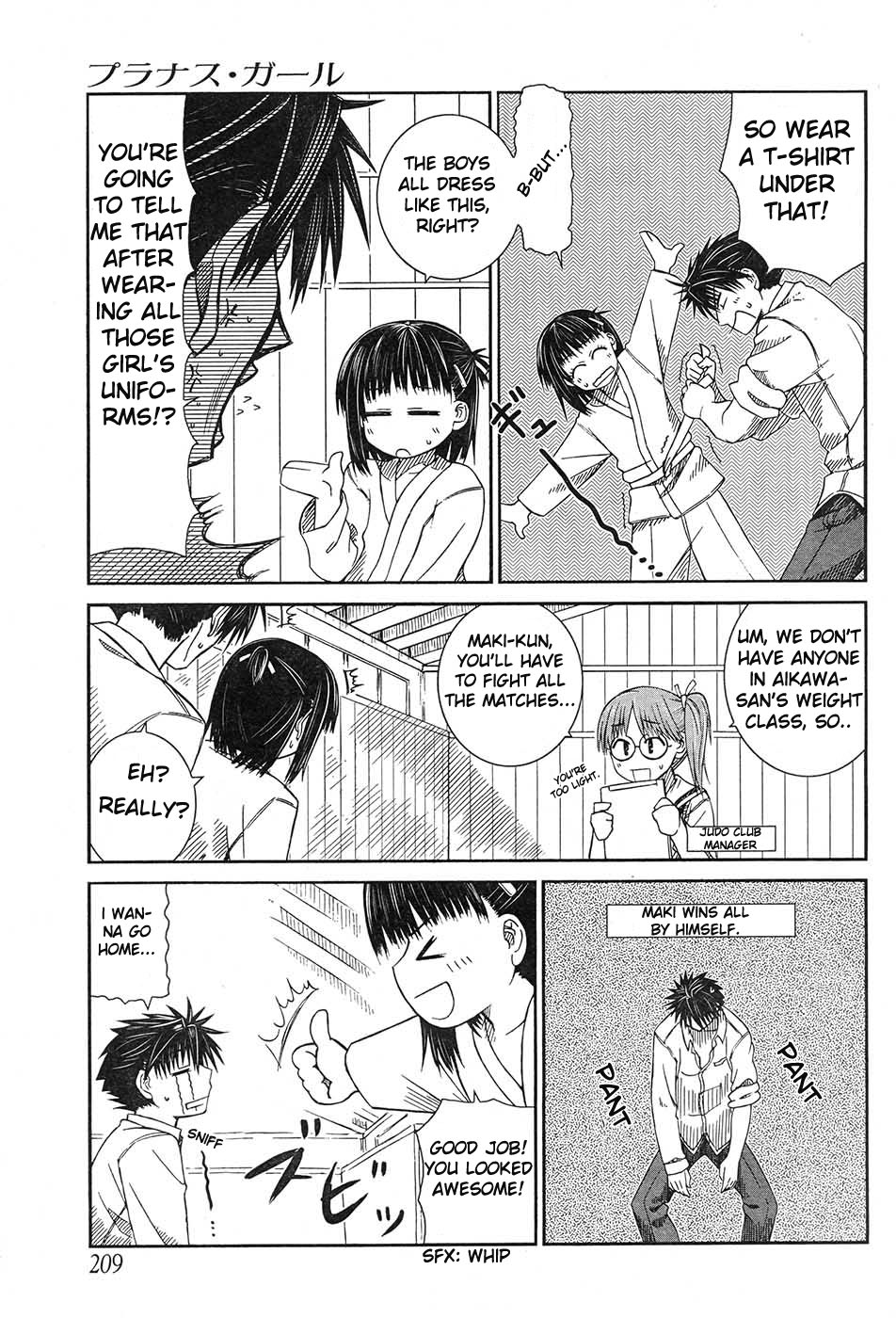 Prunus Girl Chapter 4 page 18 - Chapter 4: Club Recruitment Interception War?
