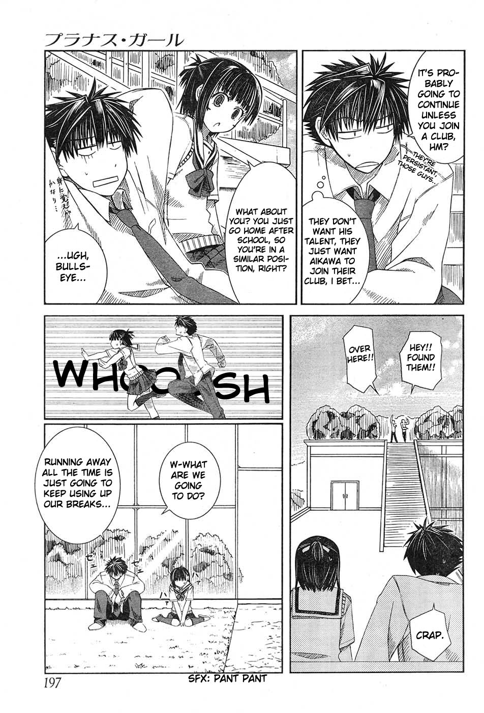 Prunus Girl Chapter 4 page 6 - Chapter 4: Club Recruitment Interception War?