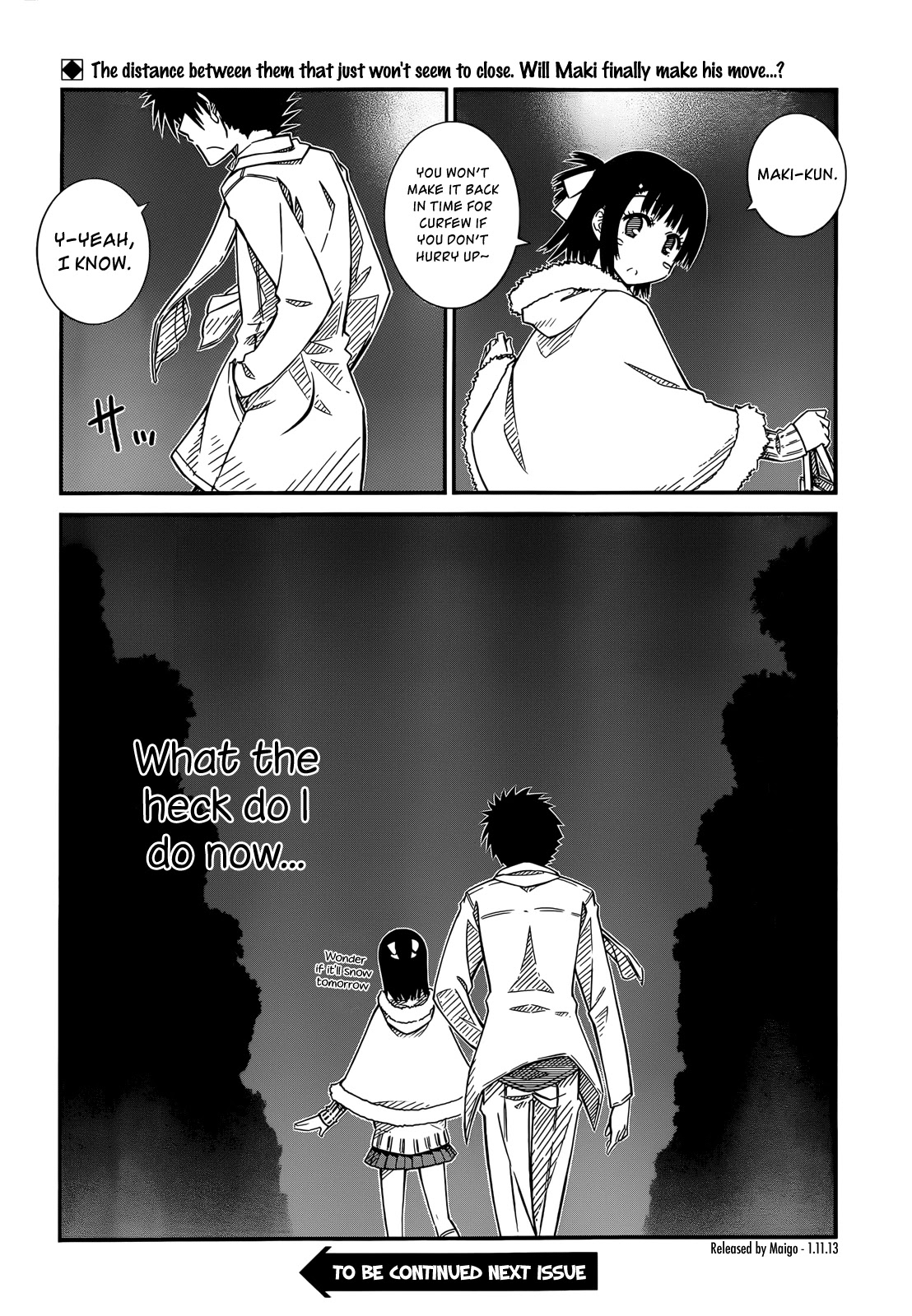 Prunus Girl Chapter 40 page 16 - Chapter 40: A Christmas Party With Everyone? Part II