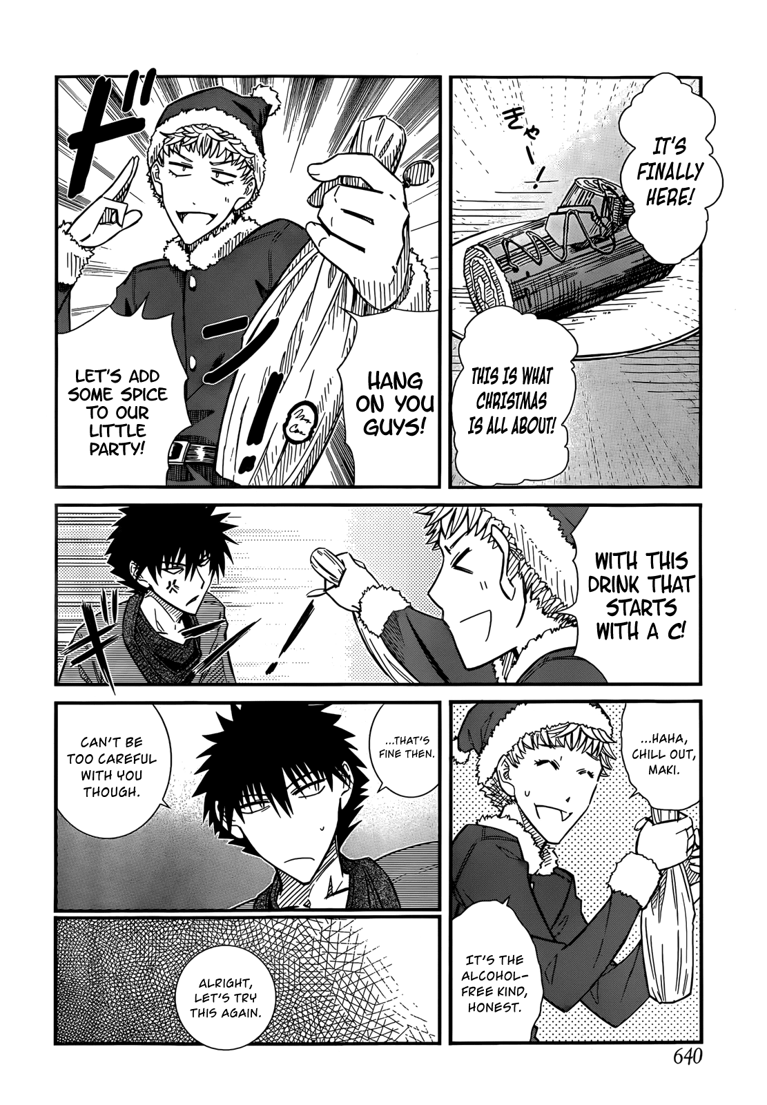 Prunus Girl Chapter 40 page 6 - Chapter 40: A Christmas Party With Everyone? Part II