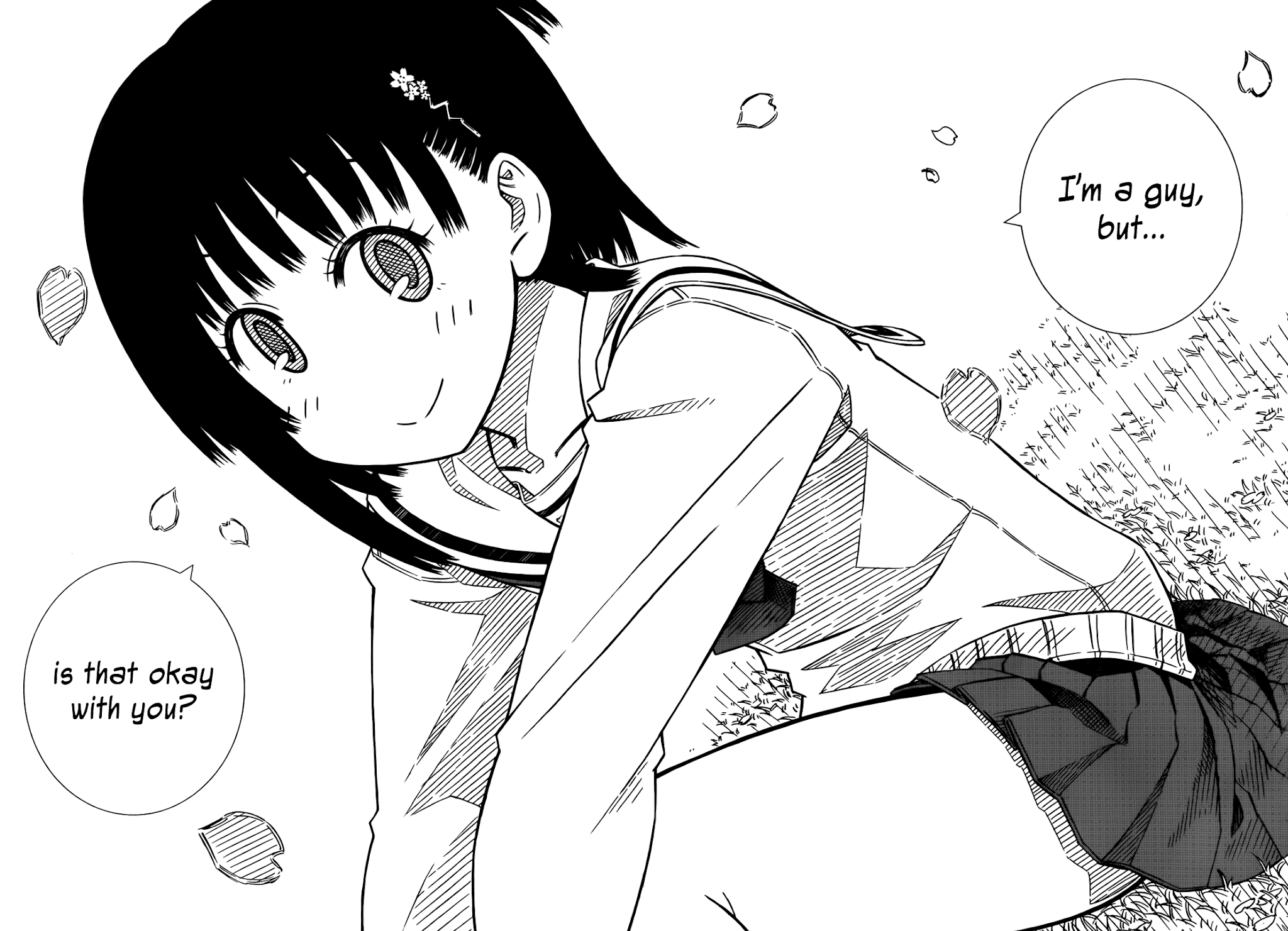 Prunus Girl Chapter 42 page 17 - Chapter 42: They Met Amidst A Rain Of Dancing Sakura Petals