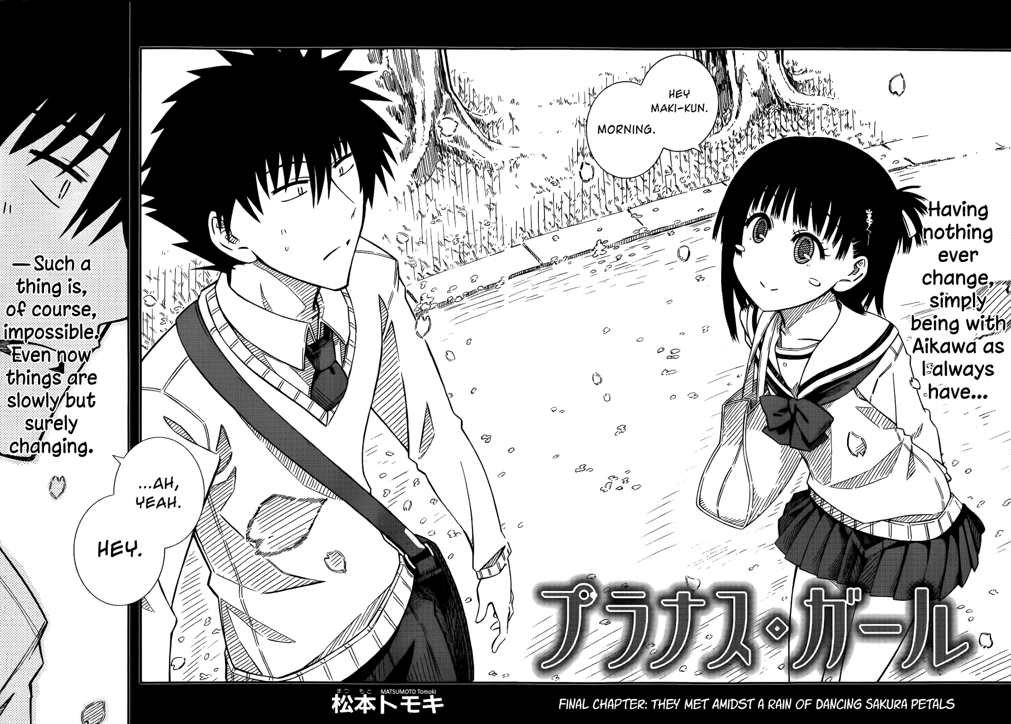 Prunus Girl Chapter 42 page 2 - Chapter 42: They Met Amidst A Rain Of Dancing Sakura Petals