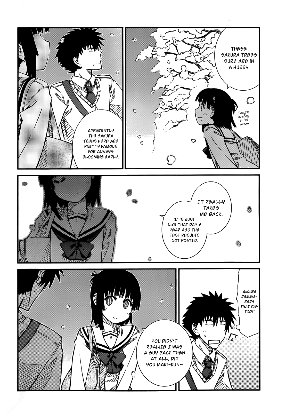 Prunus Girl Chapter 42 page 3 - Chapter 42: They Met Amidst A Rain Of Dancing Sakura Petals