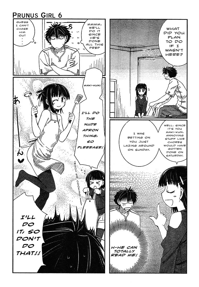 Prunus Girl Chapter 6 page 10 - Chapter 6: Maki-kun's Cooking Class?