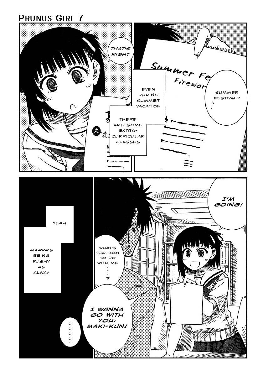 Prunus Girl Chapter 7 page 2 - Chapter 7: Getting Closer! Summer Festival Date?