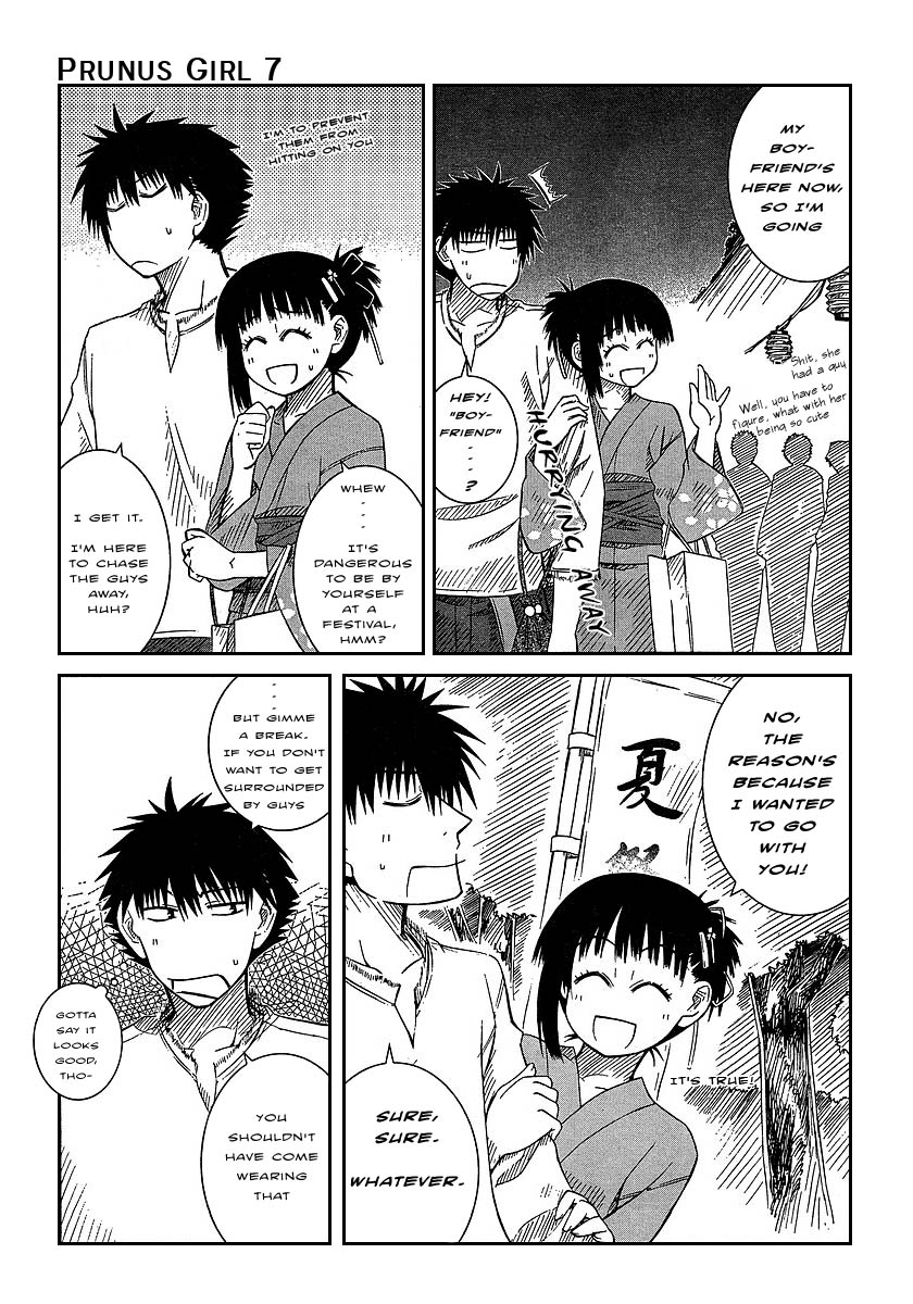 Prunus Girl Chapter 7 page 5 - Chapter 7: Getting Closer! Summer Festival Date?