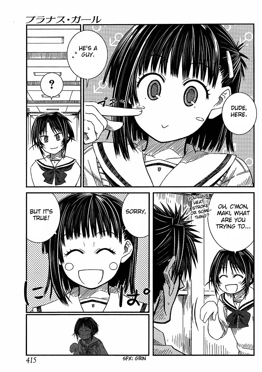 Prunus Girl Chapter 8 page 9 - Chapter 8: Deja Vu Transfer Student?