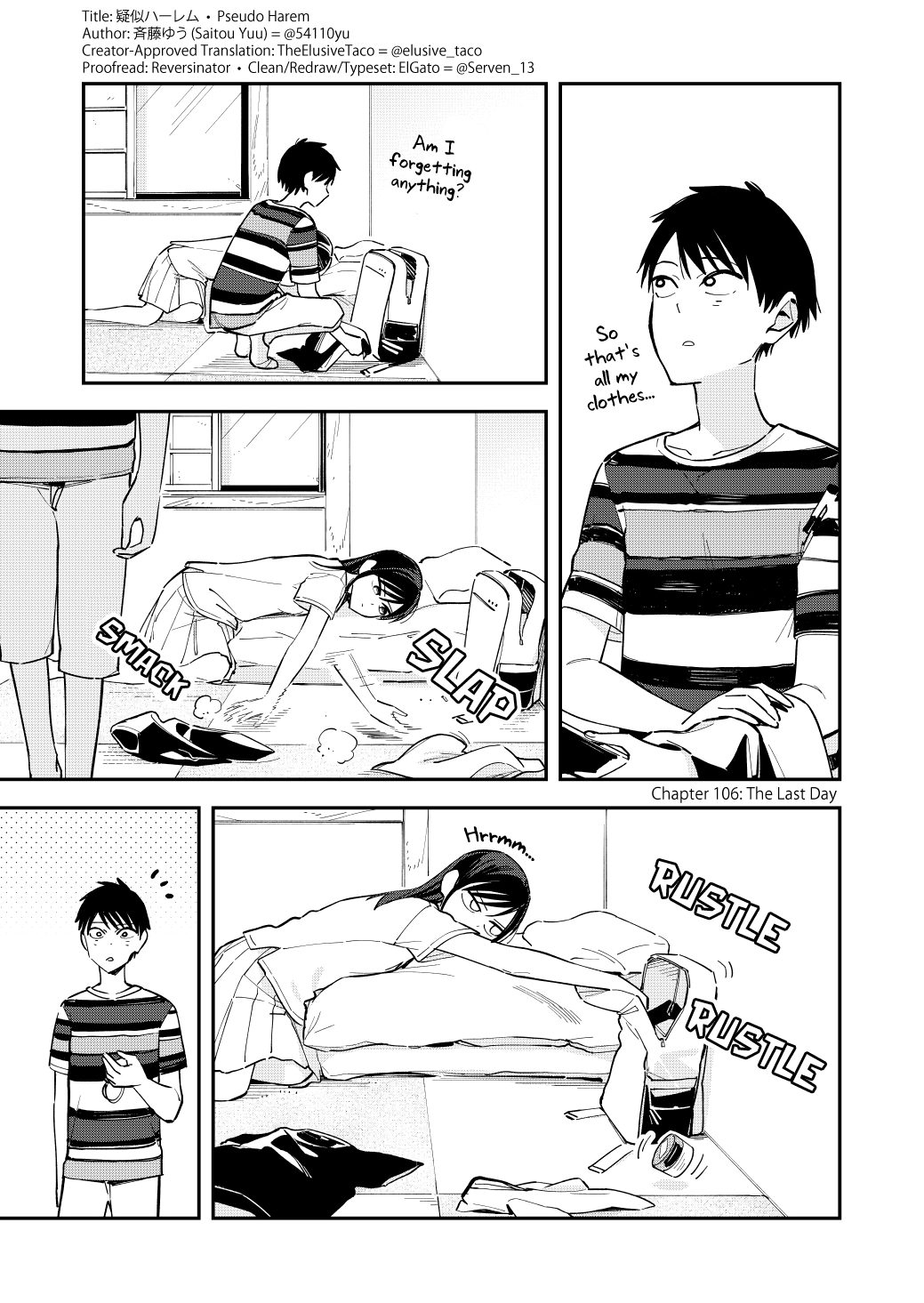 Pseudo Harem Chapter 106 page 1 - Chapter 106: The Last Day