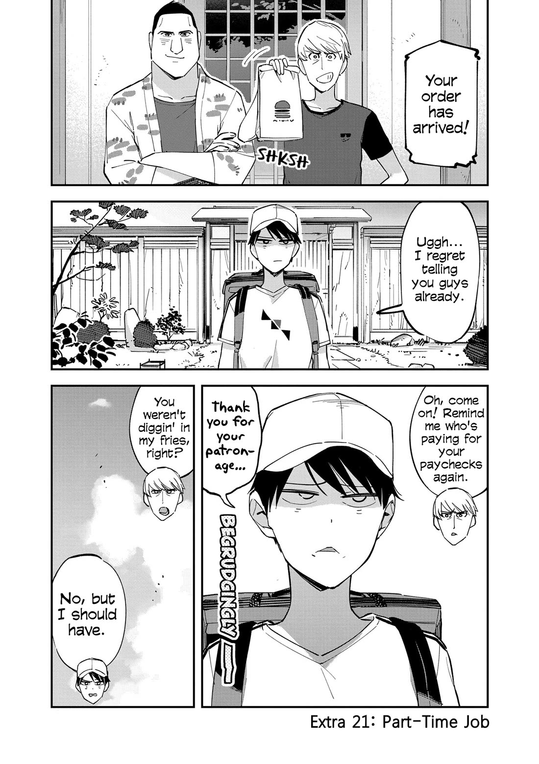 Pseudo Harem Chapter 107.5 page 1 - Chapter 107.5: Extra 21: Part-Time Job