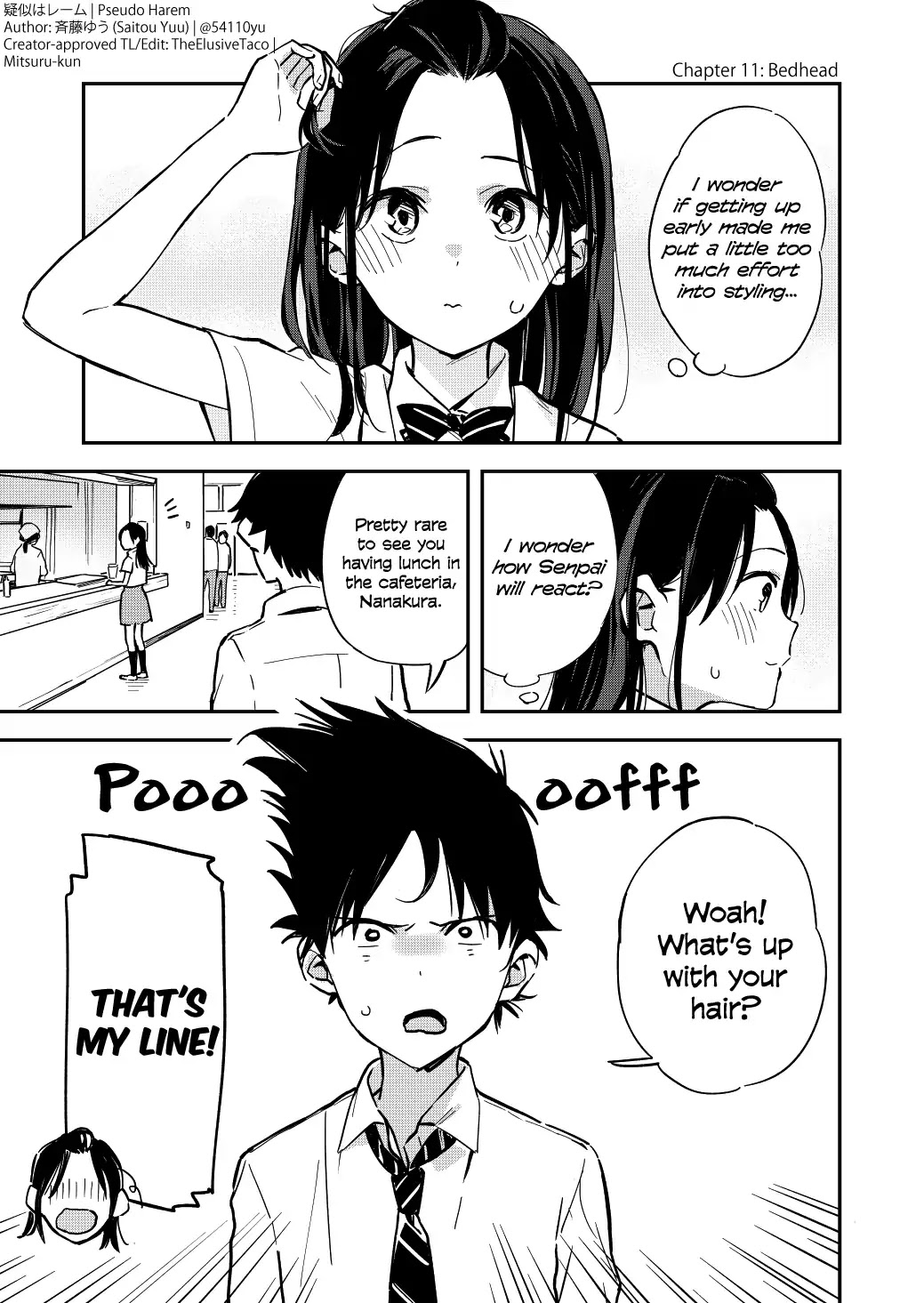 Pseudo Harem Chapter 11 page 1 - Chapter 11