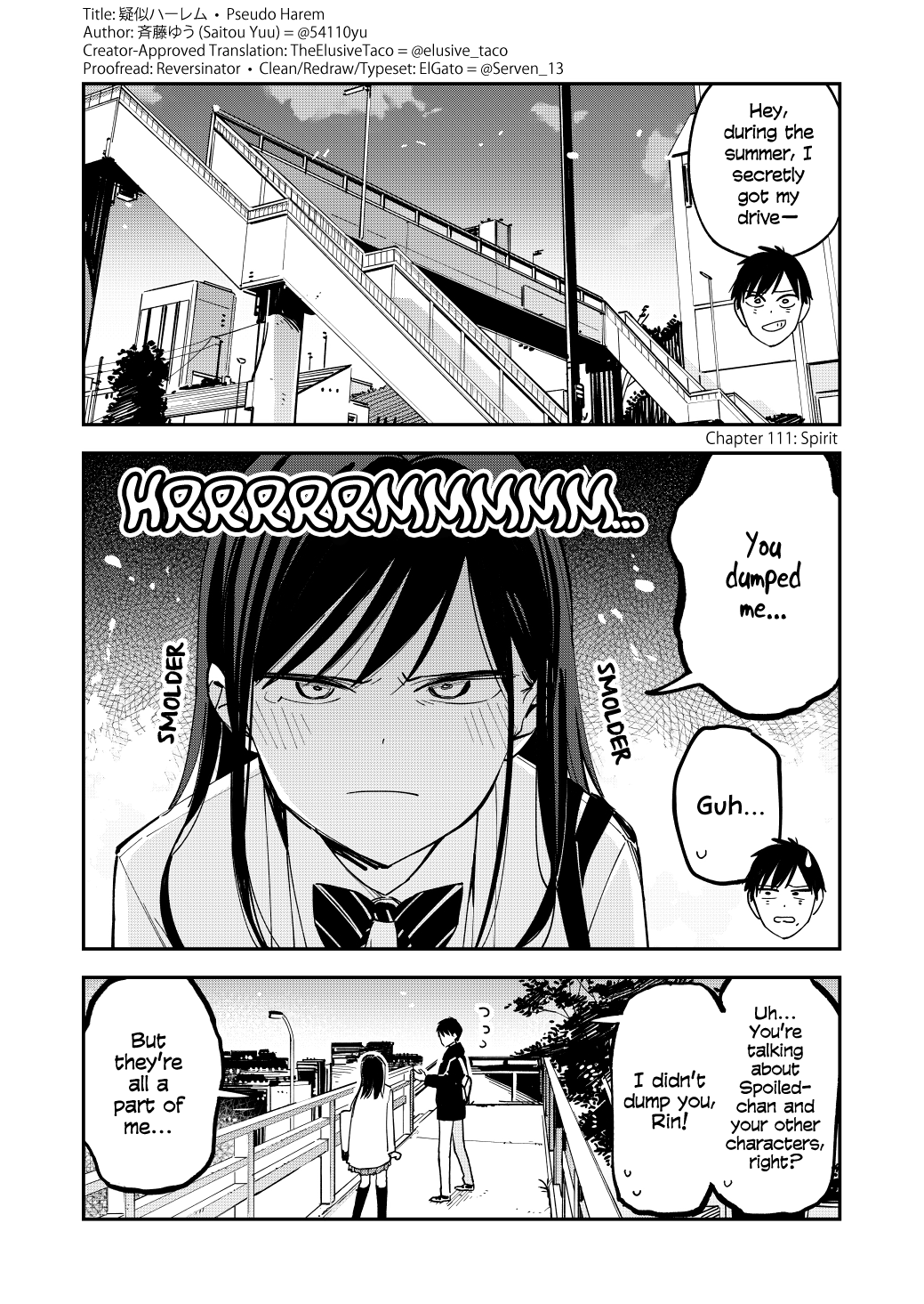 Pseudo Harem Chapter 111 page 1 - Chapter 111: Spirit