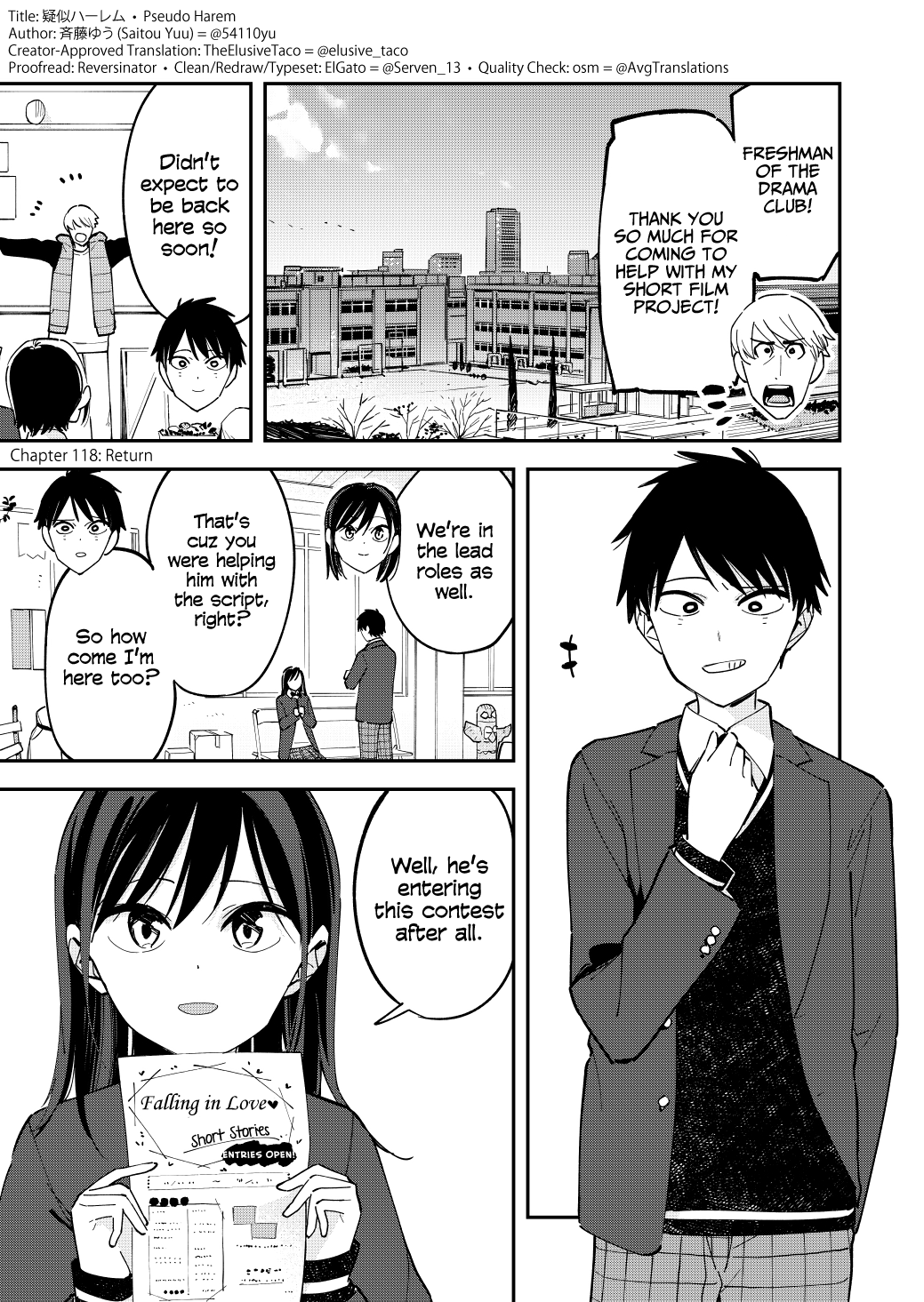 Pseudo Harem Chapter 118 page 1 - Chapter 118: Return