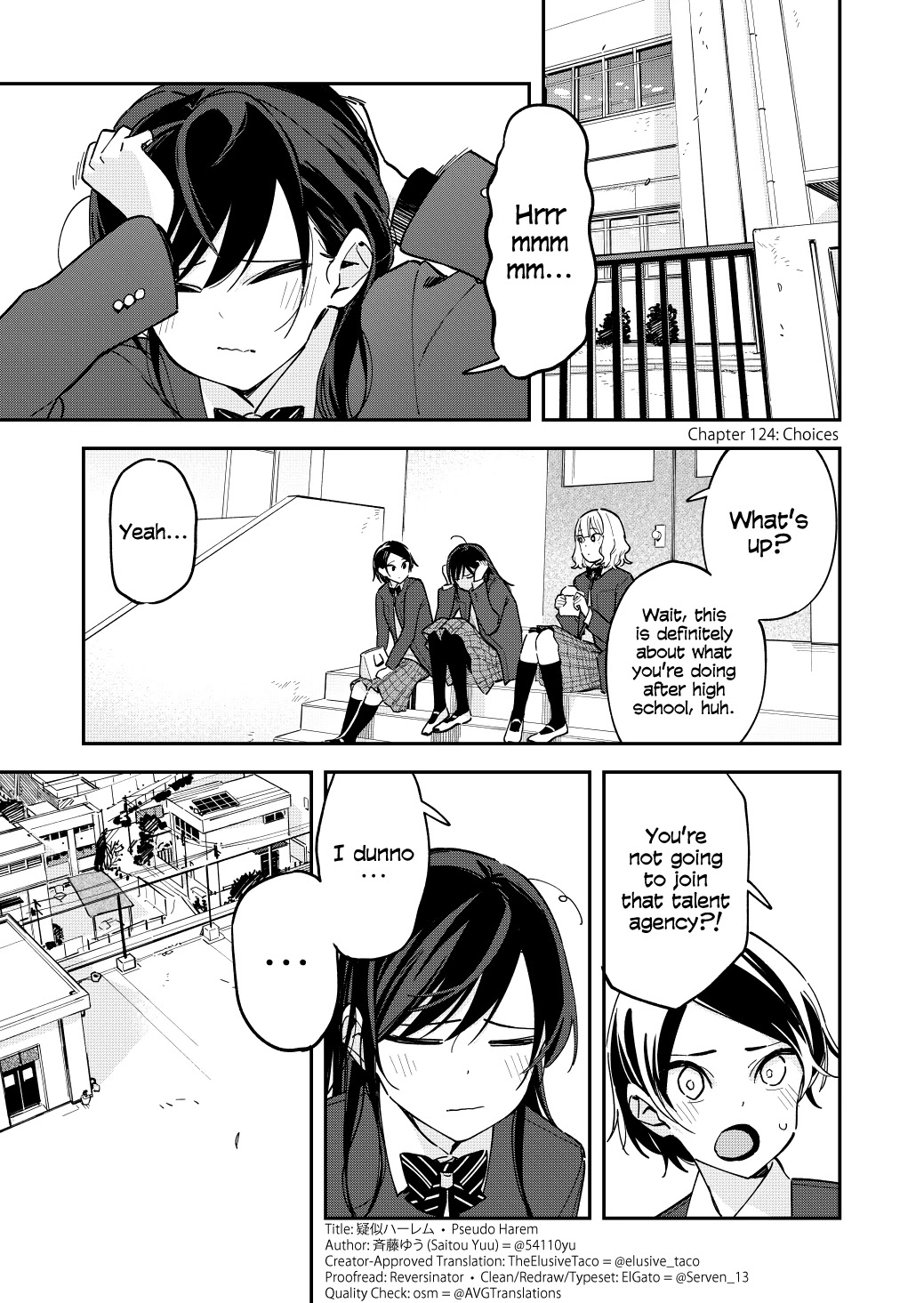 Pseudo Harem Chapter 124 page 1 - Chapter 124: Choices