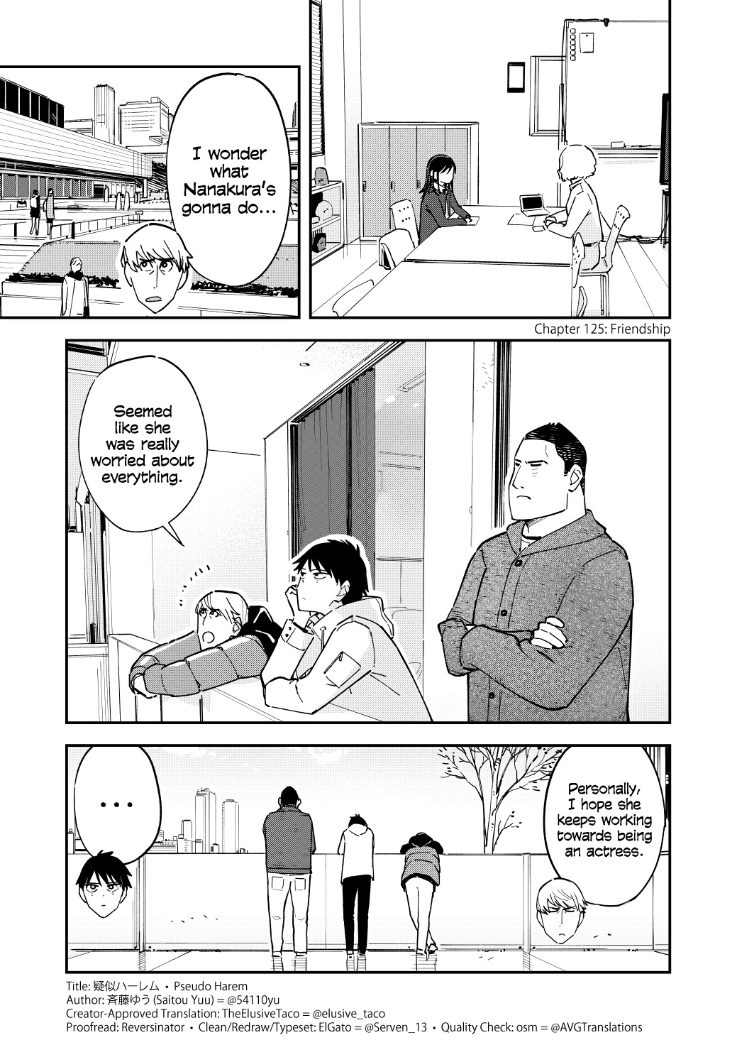 Pseudo Harem Chapter 125 page 1 - Chapter 125: Friendship
