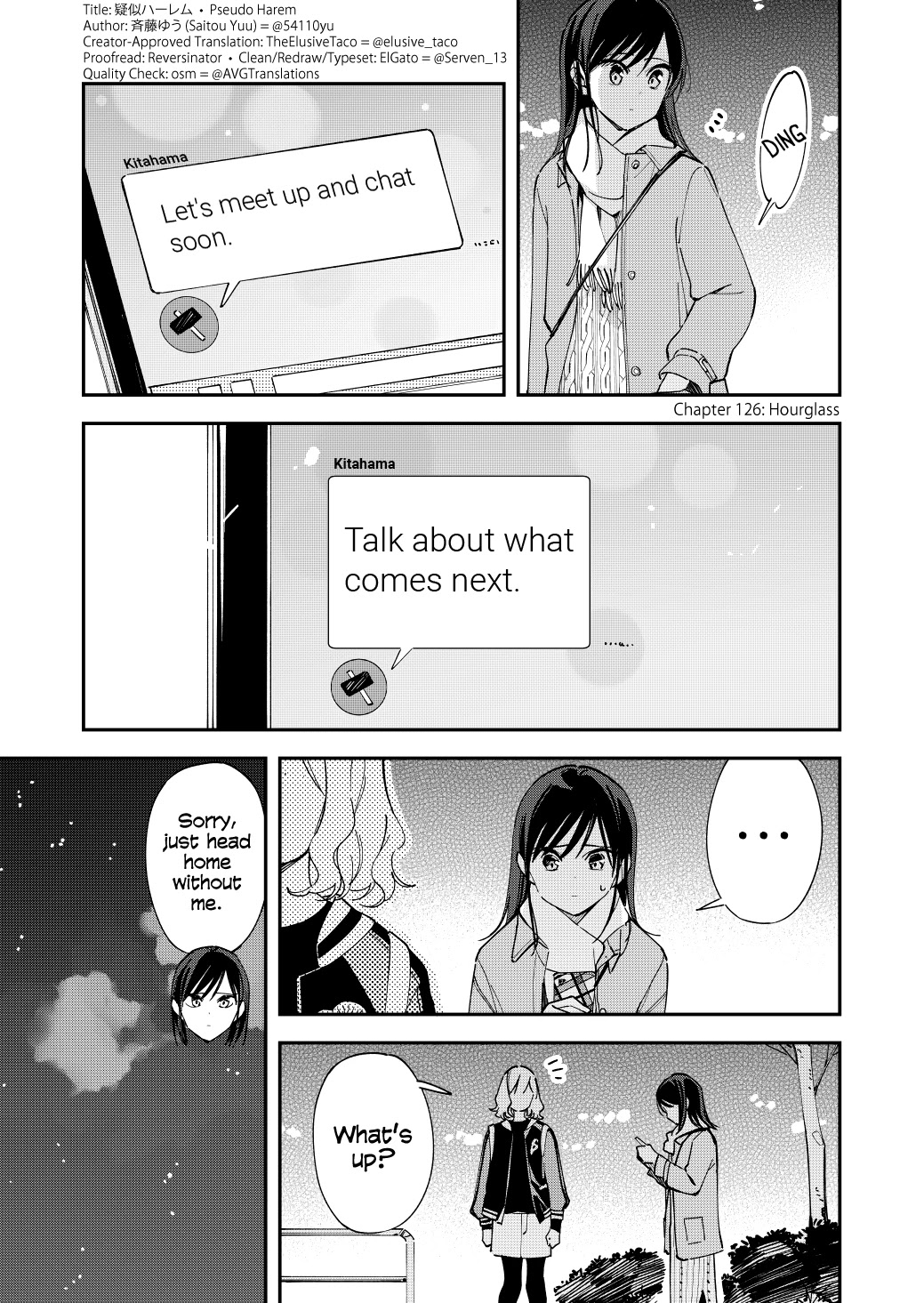Pseudo Harem Chapter 126 page 1 - Chapter 126: Hourglass