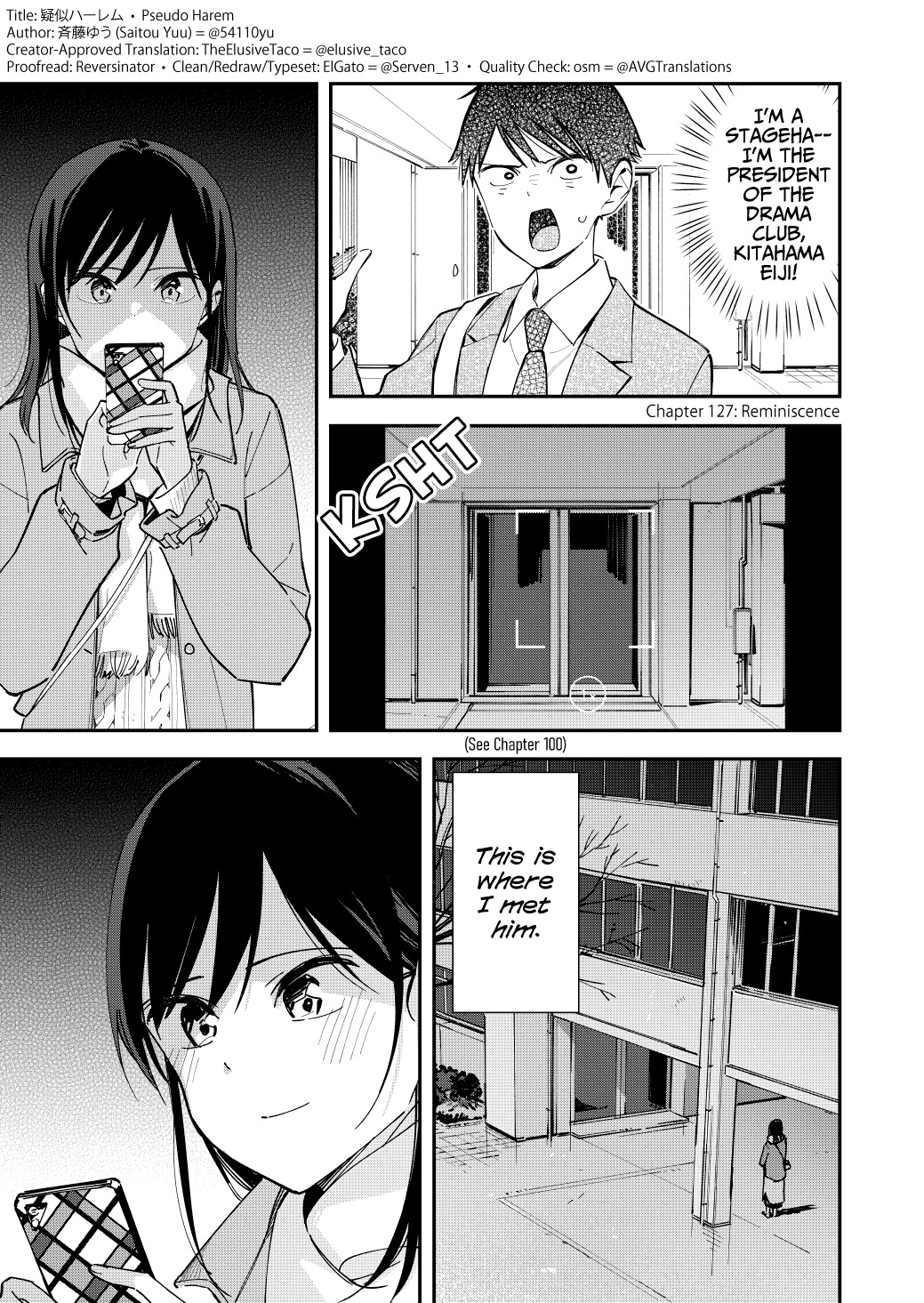Pseudo Harem Chapter 127 page 1 - Chapter 127: Reminiscence