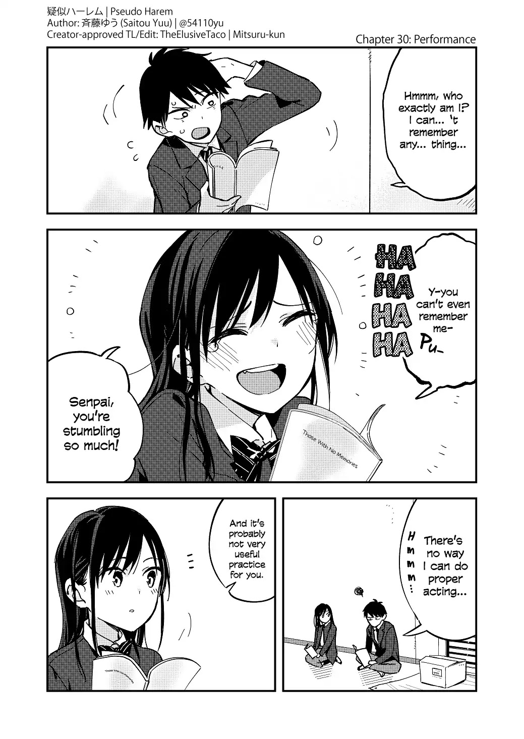 Pseudo Harem Chapter 30 page 1 - Chapter 30