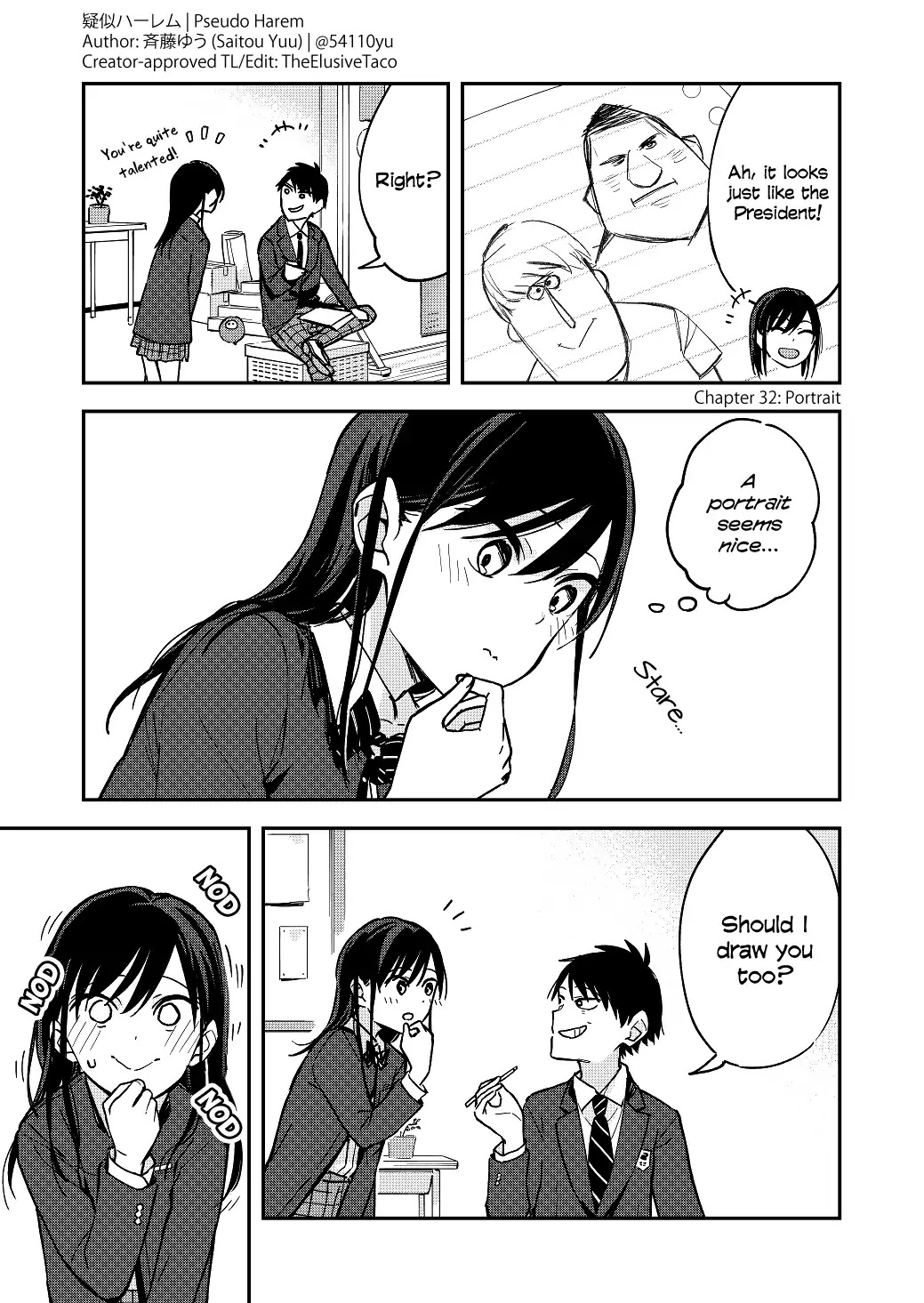 Pseudo Harem Chapter 32 page 1 - Chapter 32