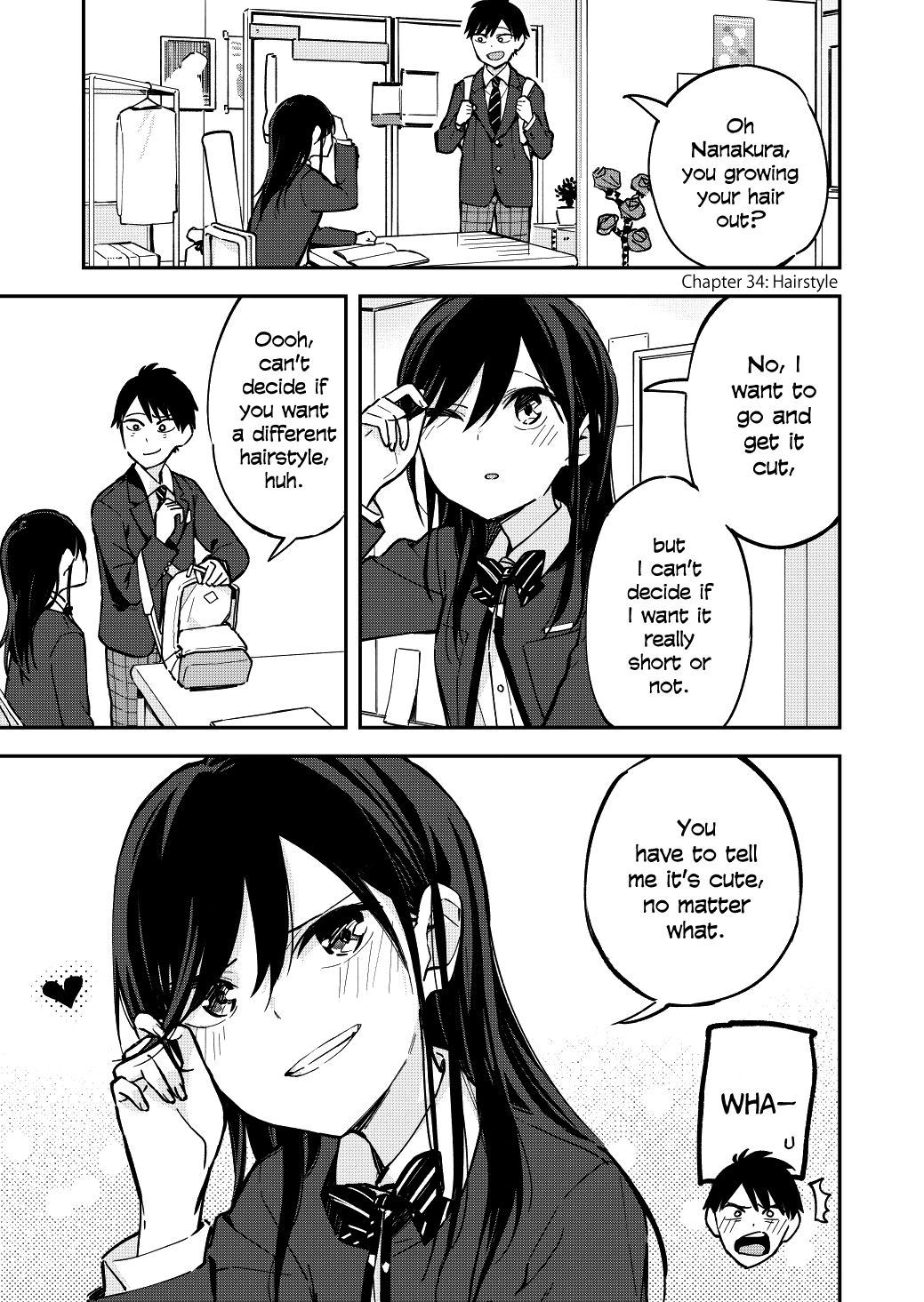 Pseudo Harem Chapter 34 page 1 - Chapter 34: Hairstyle